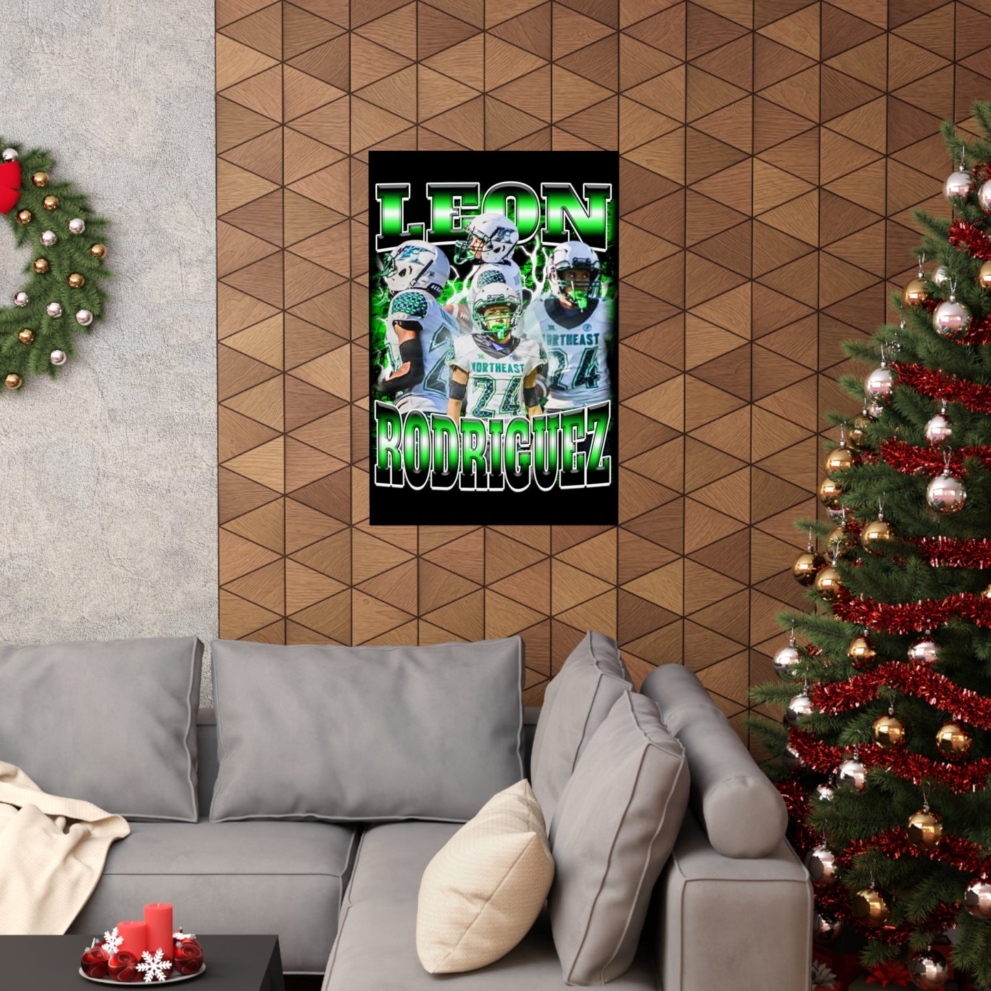 Leon Rodriguez Poster 24" x 36"