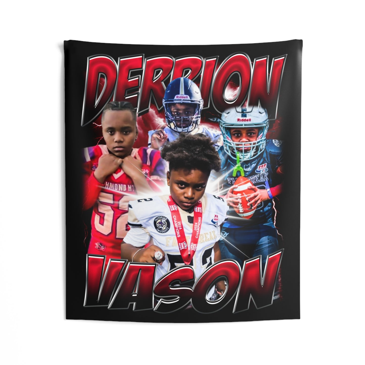 Derrion Vason Tapestry 50” x 60”