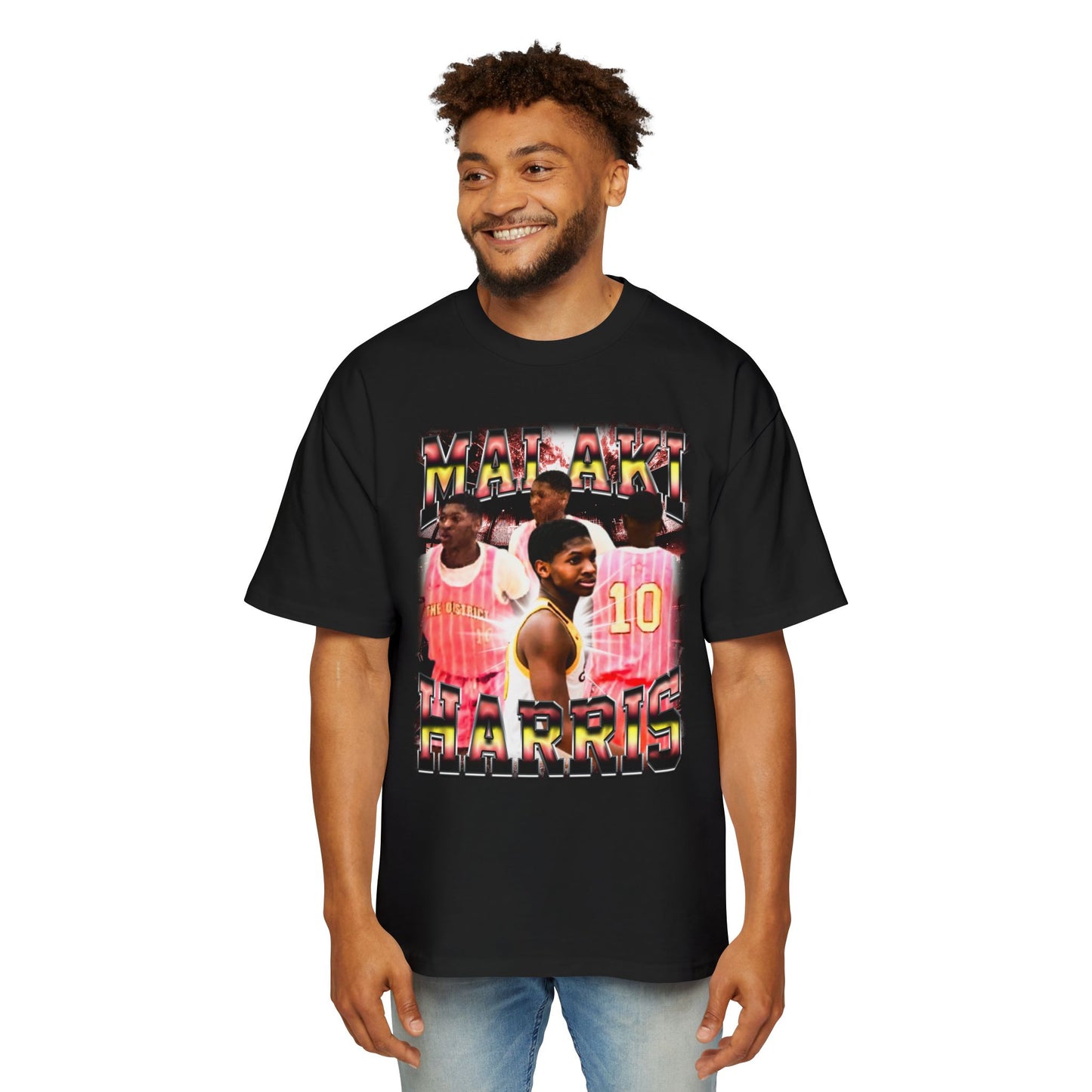 Malaki Harris Oversized Retro Tee