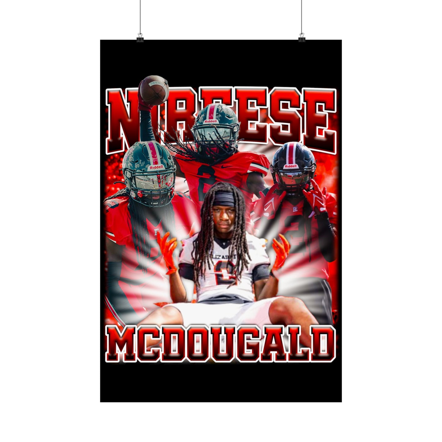 Nireese Mcdougald Poster 24" x 36"