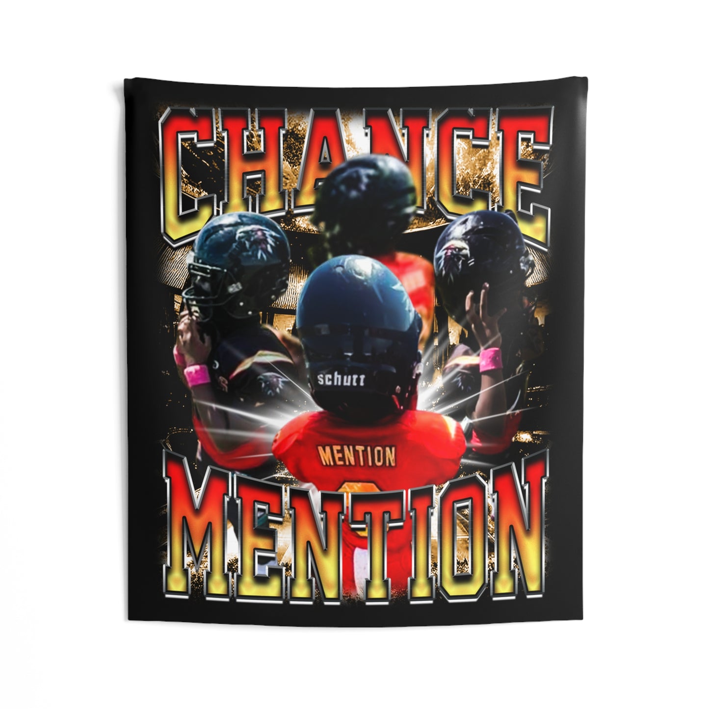 Chance Mention Tapestry 50” x 60”