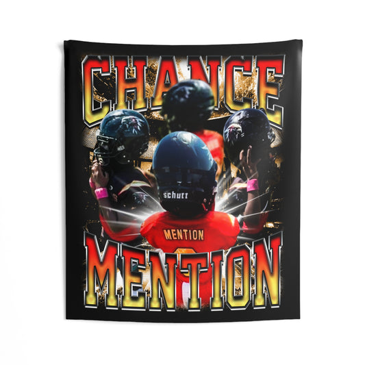 Chance Mention Tapestry 50” x 60”