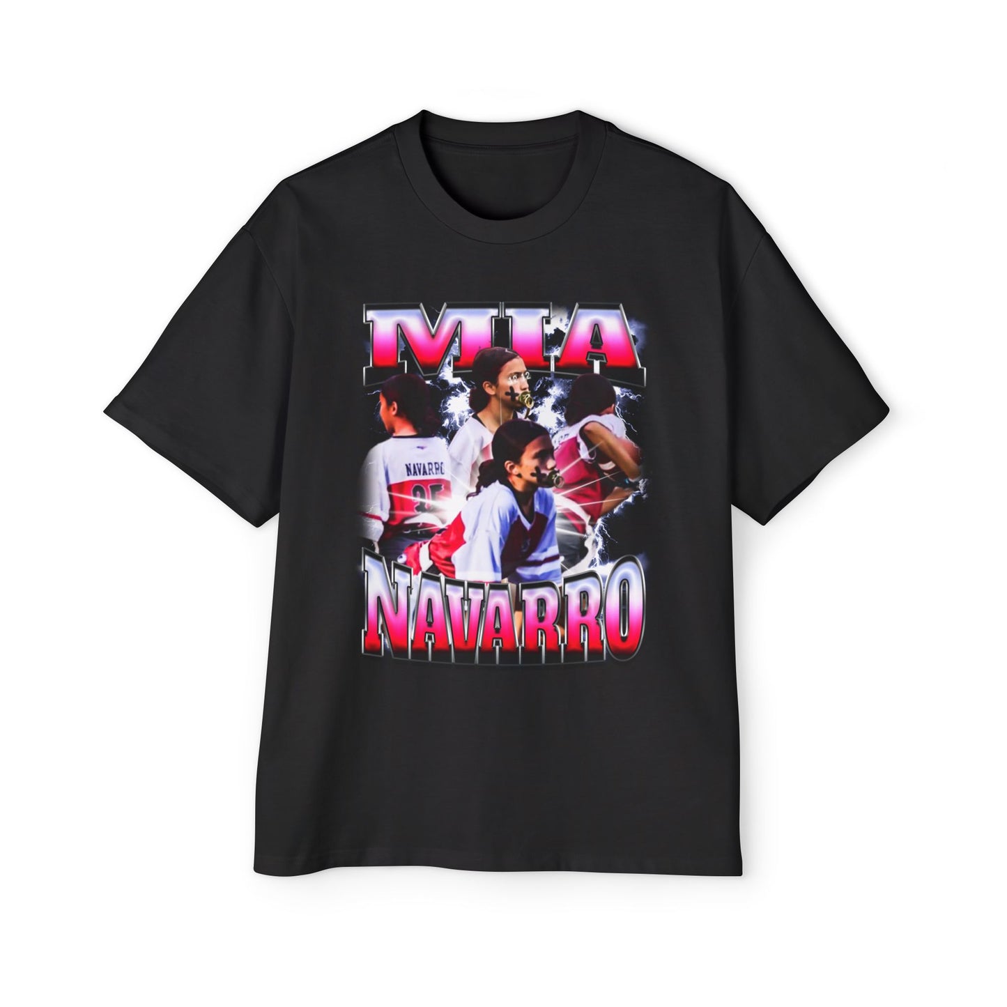 Mia Navarro Oversized Retro Tee