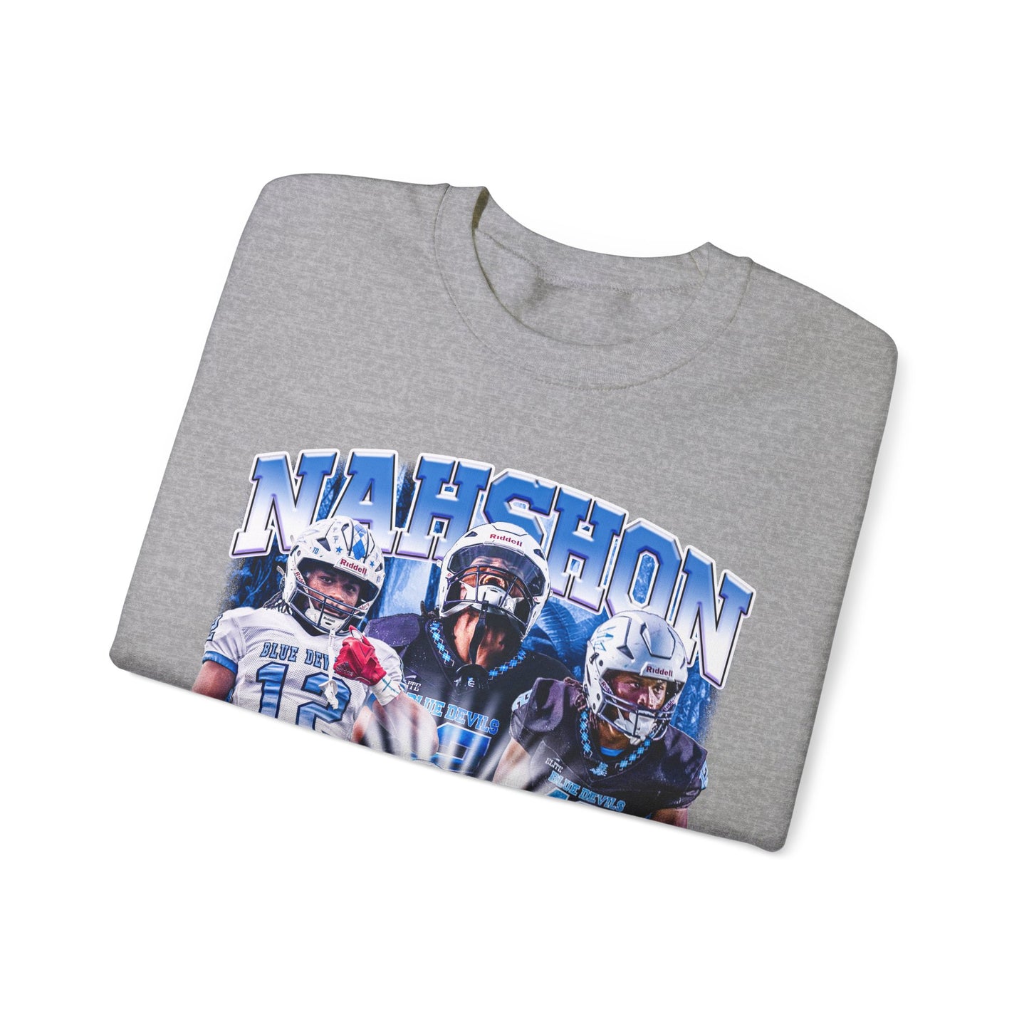 Nahshon Brown Crewneck Sweatshirt