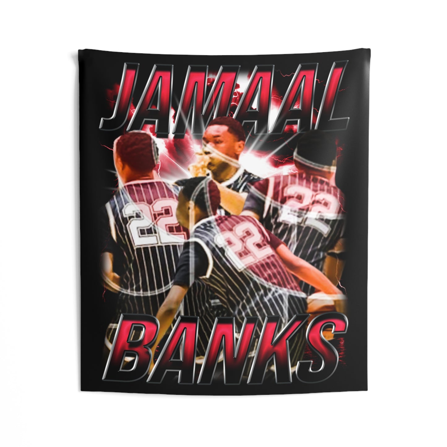 Jamaal Banks Tapestry 50” x 60”