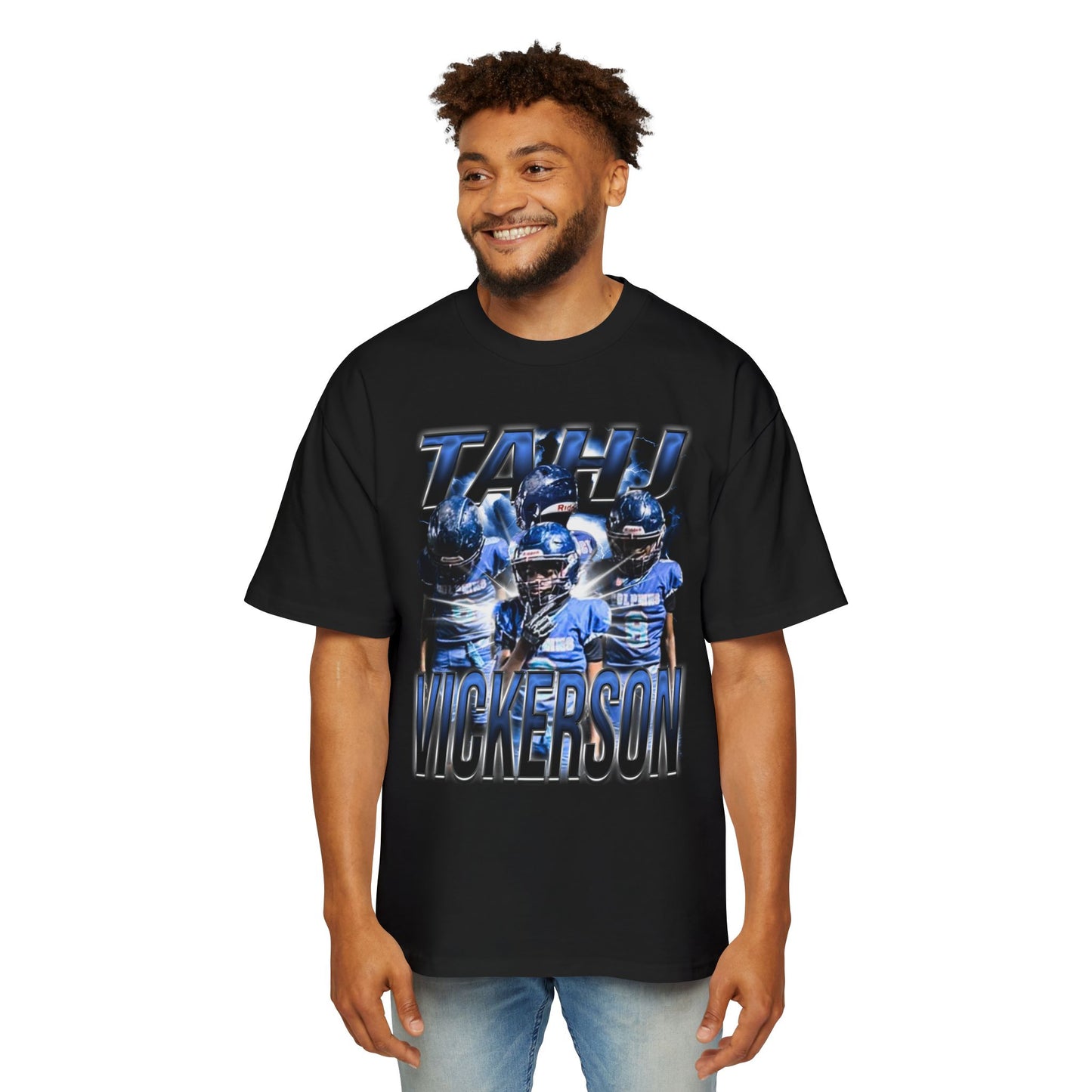 Tahj Vickerson Oversized Retro Tee