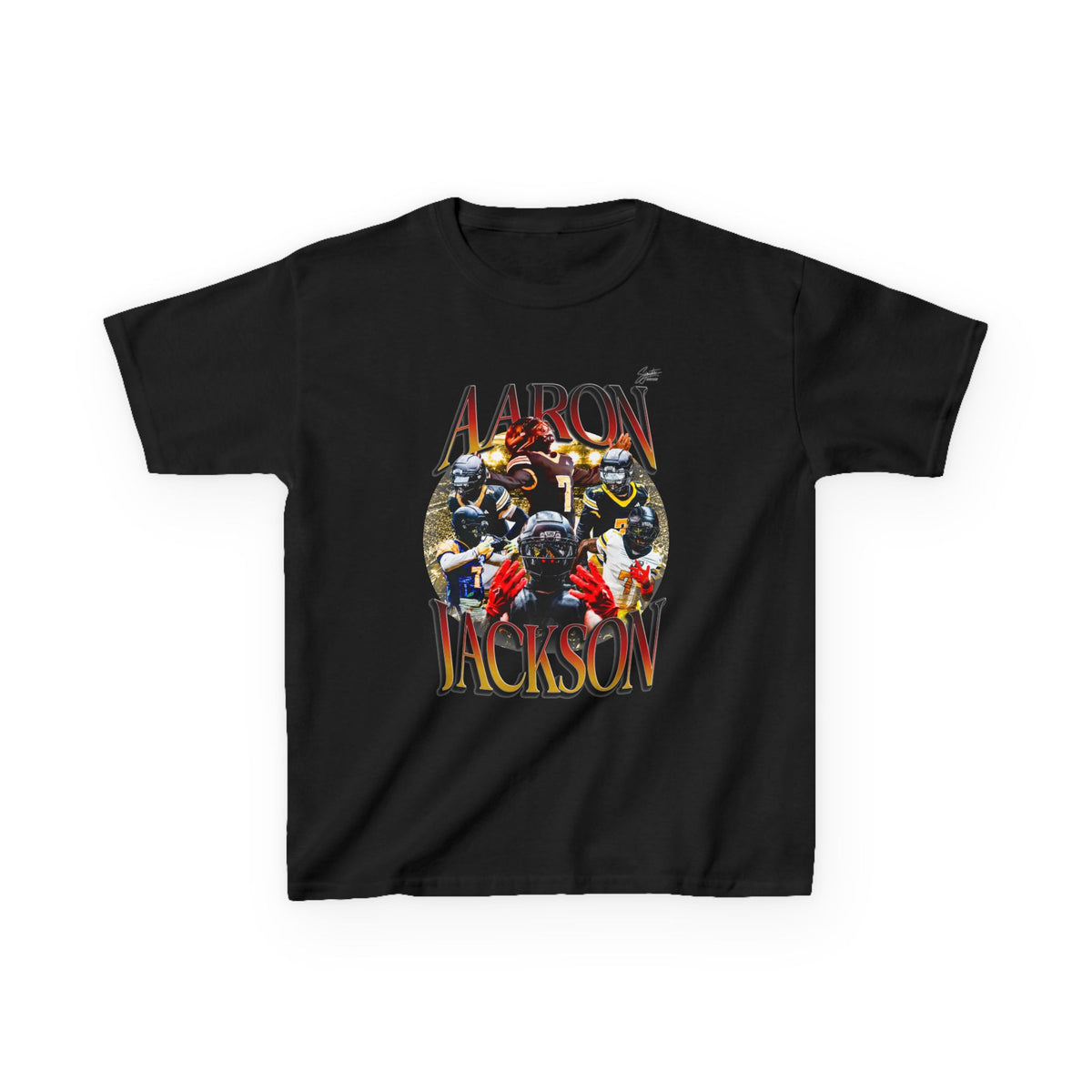 Aaron Jackson Youth Heavy Cotton Tee