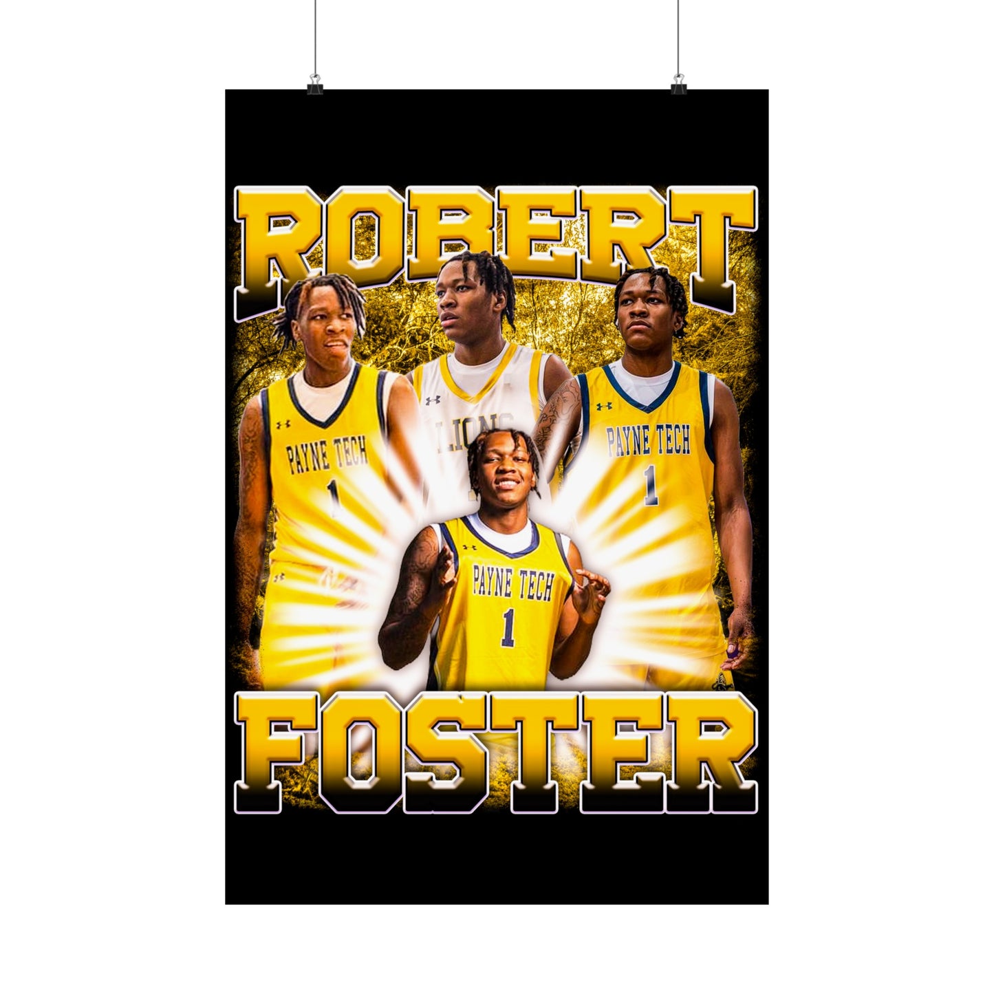 Robert Foster Poster 24" x 36"
