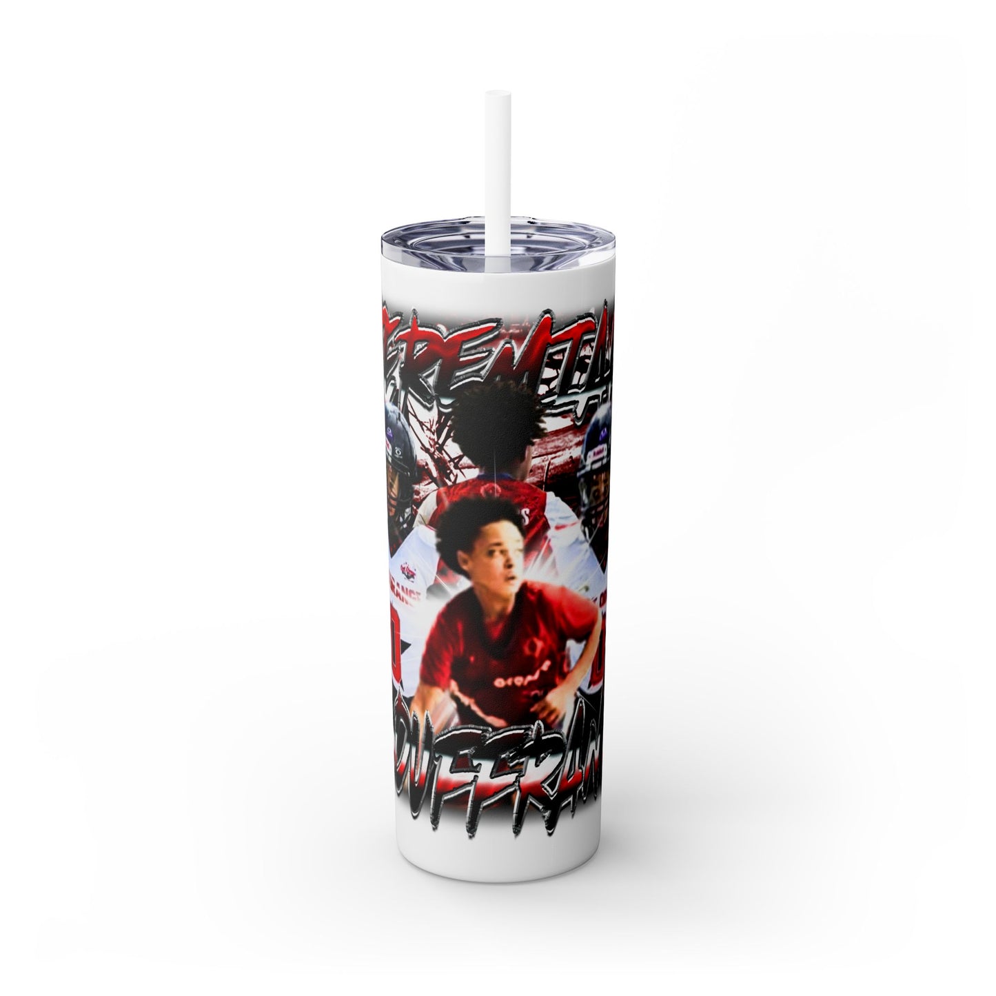 Jeremiah Souffrant Stainless Steal Tumbler