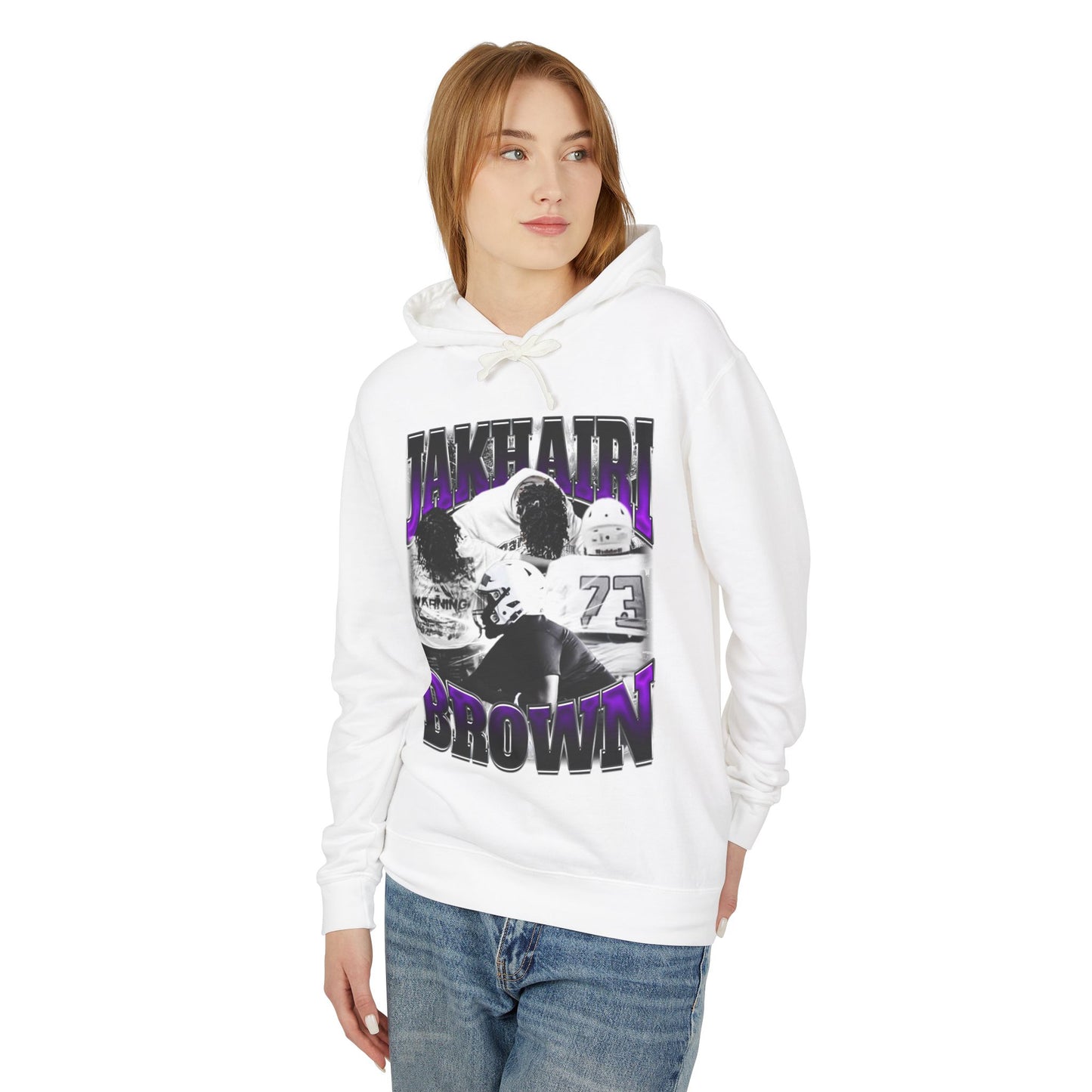 Jakhairi Brown Hoodie