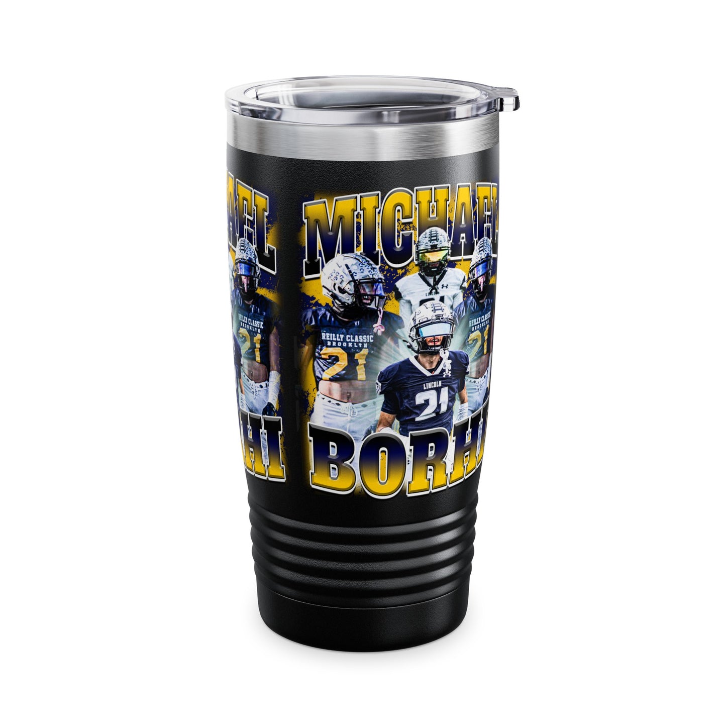 Michael Borhi Stainless Steal Tumbler