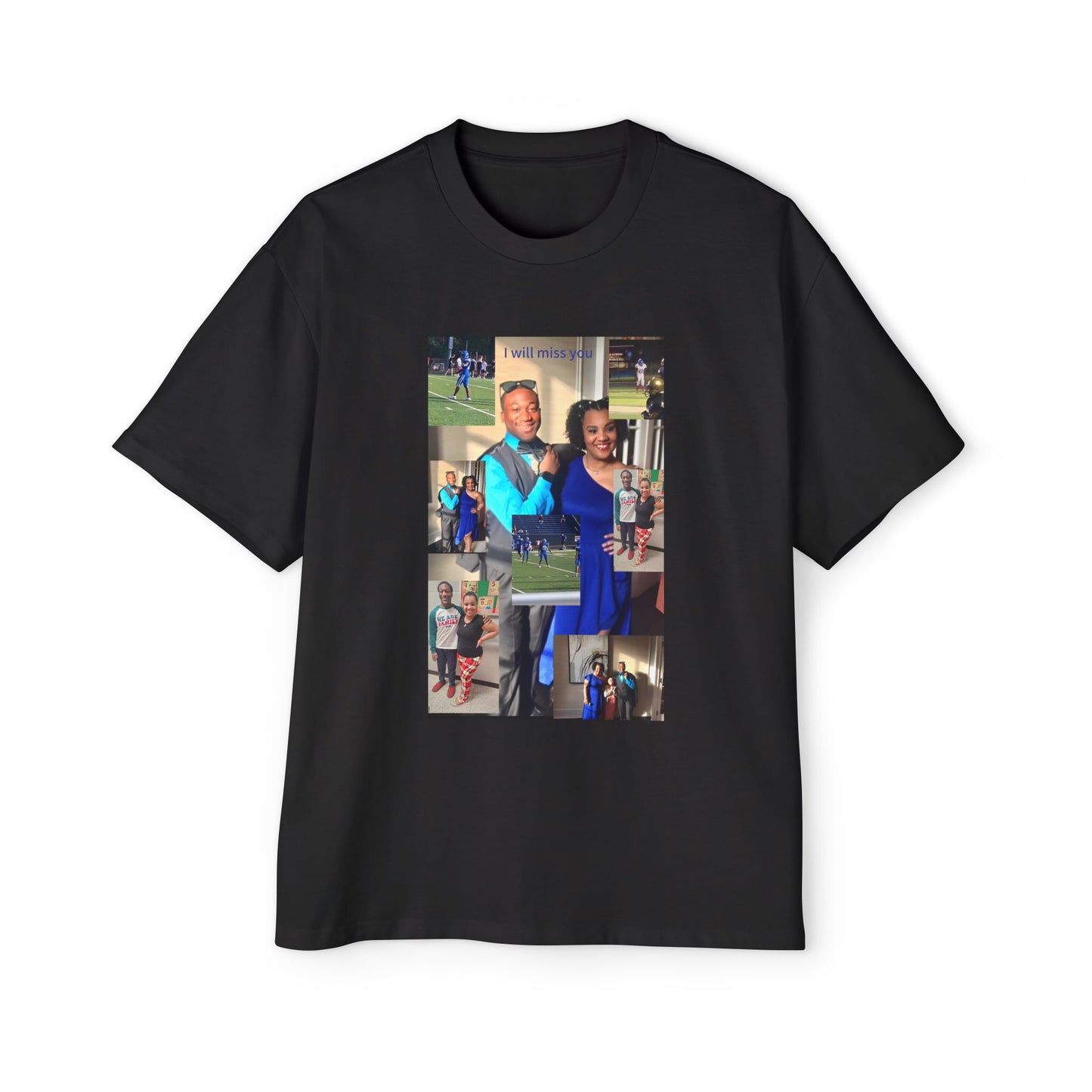 I miss you Oversized Retro Tee