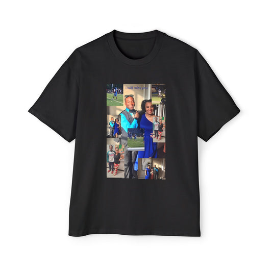 I miss you Oversized Retro Tee