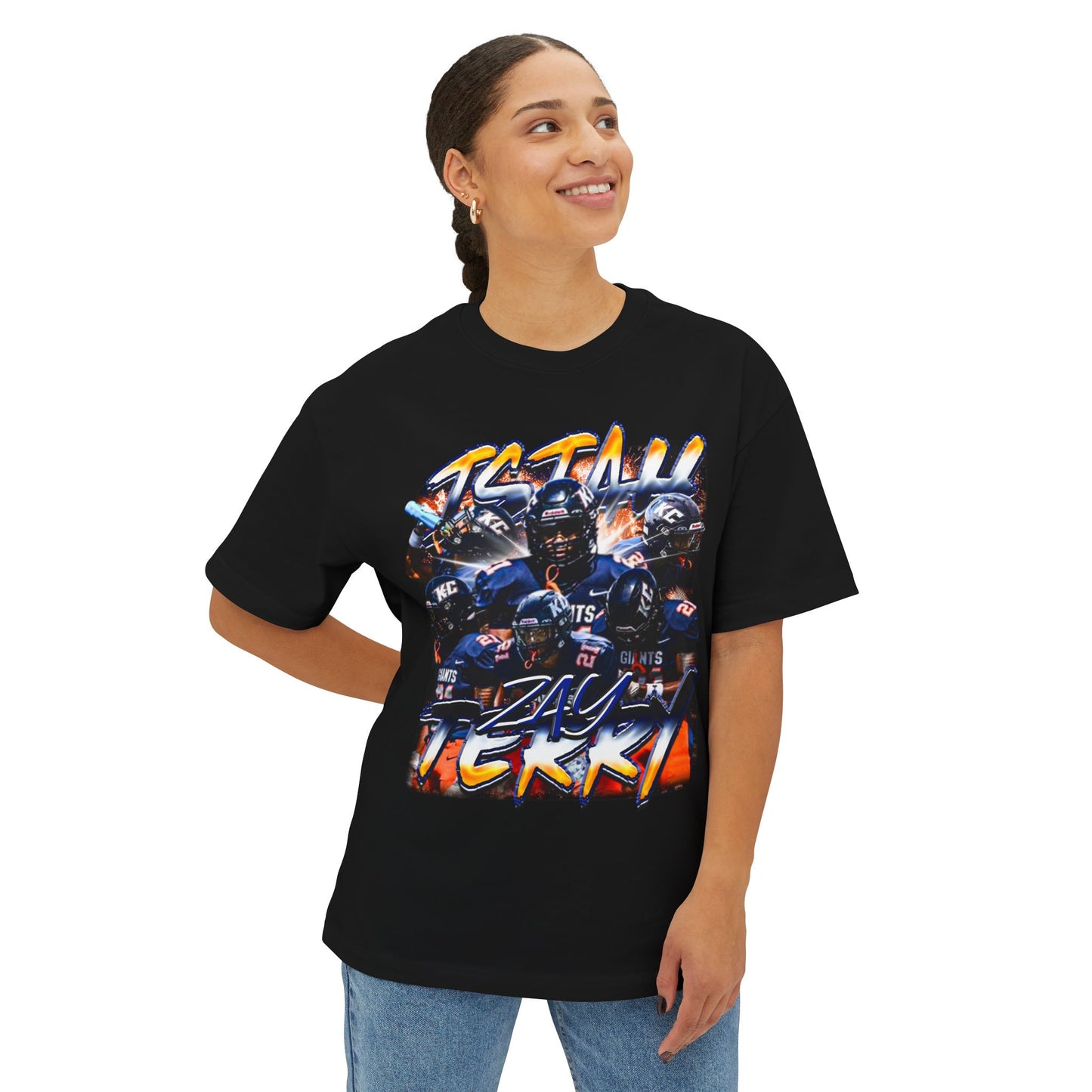 Isiah Terry Oversized Vintage Tee
