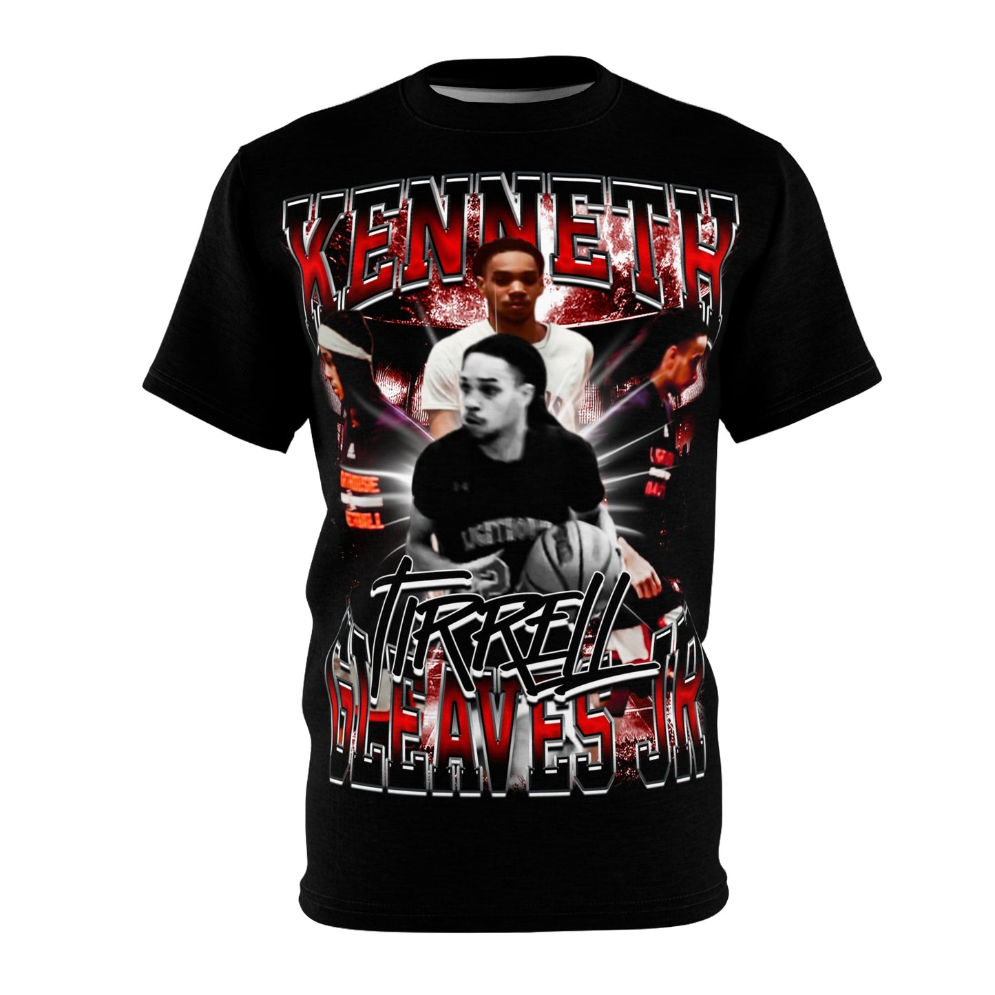Kenneth Tirrell Gleaves Jr Vintage Full Print Tee
