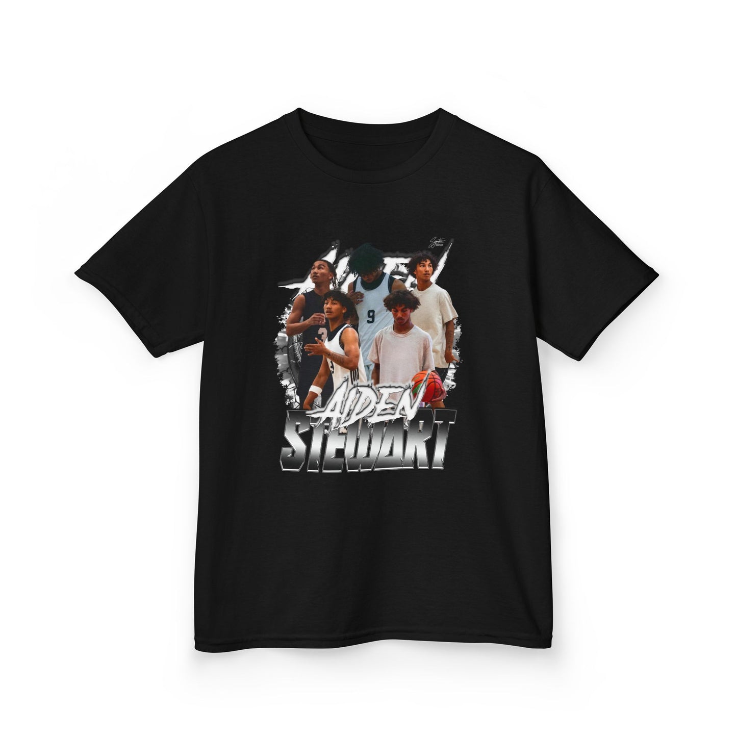 Aiden Stewart Youth Heavy Cotton Tee