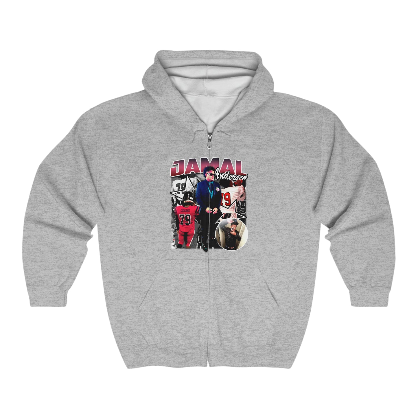 Jamal Andersen Full Zip Hoodie