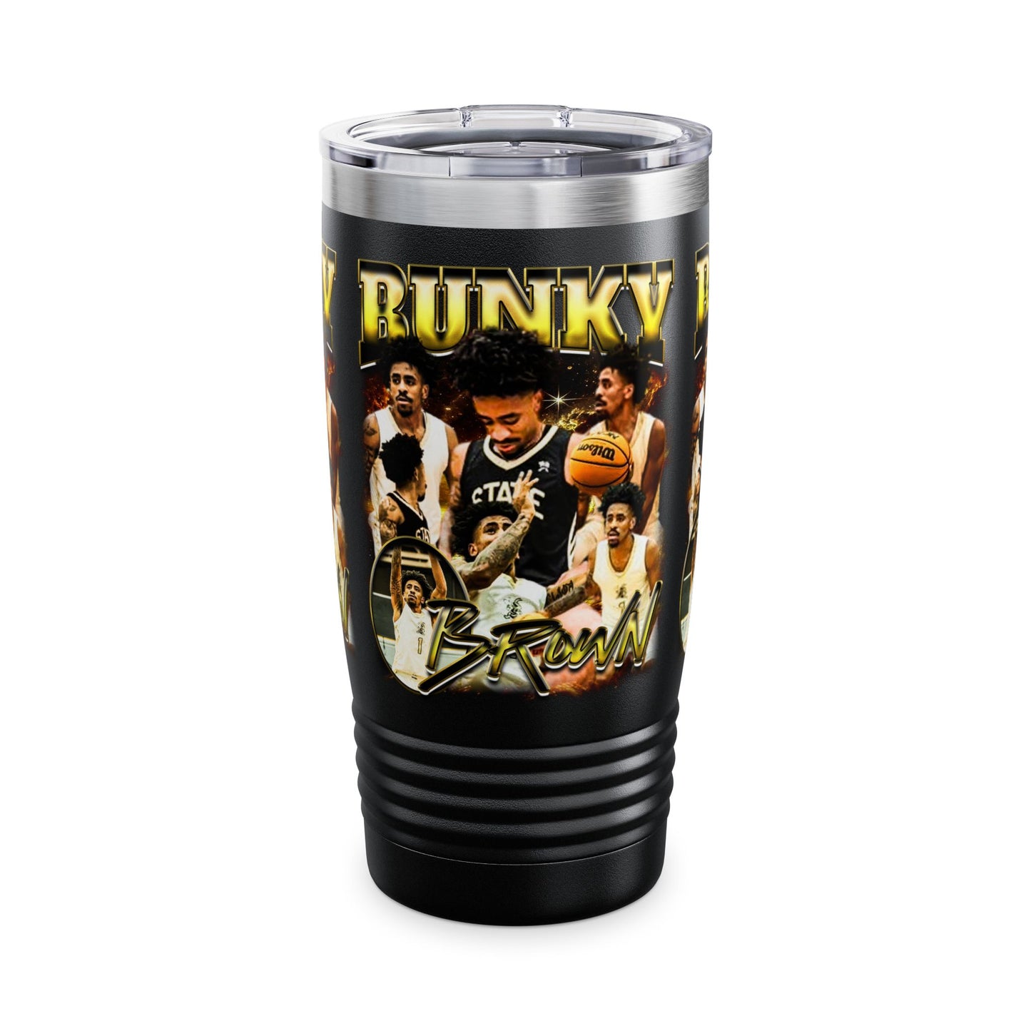 Bunky Brown Stainless Steel Tumbler