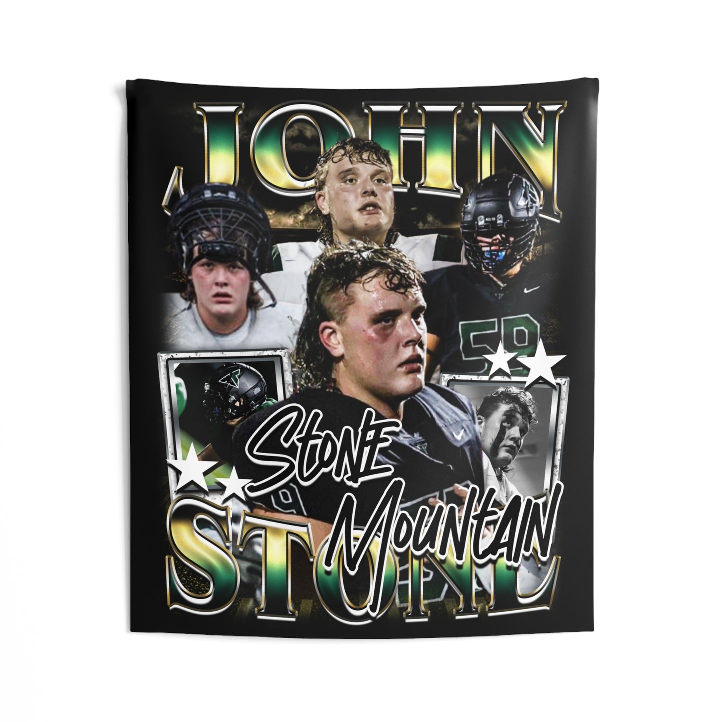 John Stone Tapestry 50” x 60”