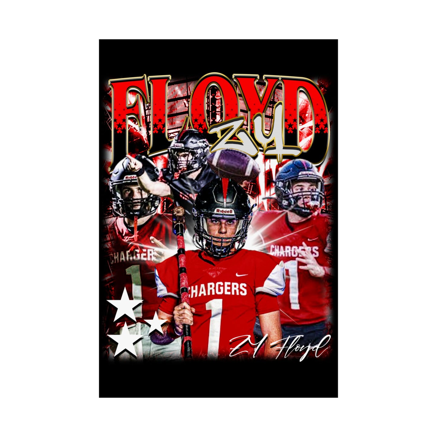 Zy Floyd Poster 24" x 36"