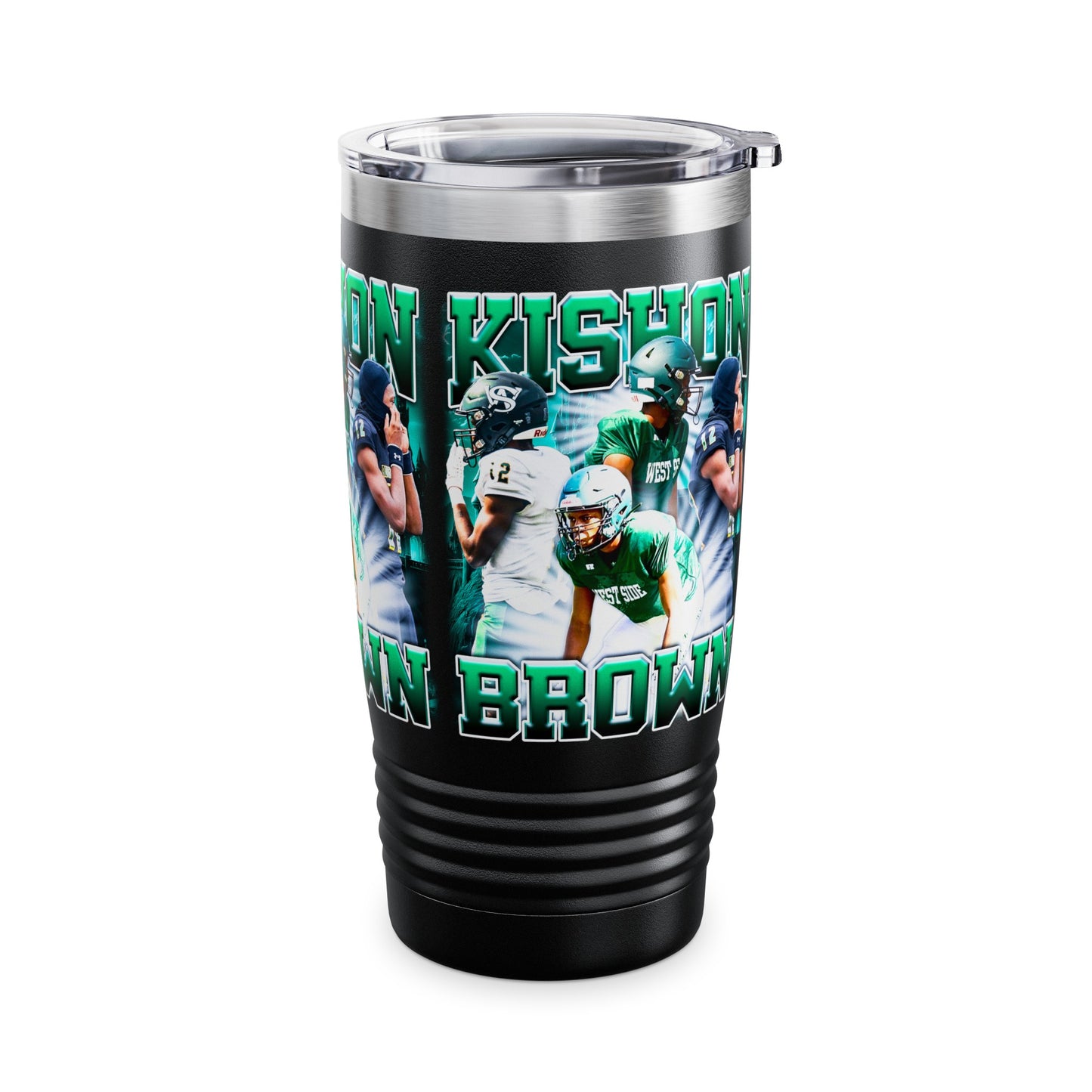 Kishon Brown Stainless Steel Tumbler