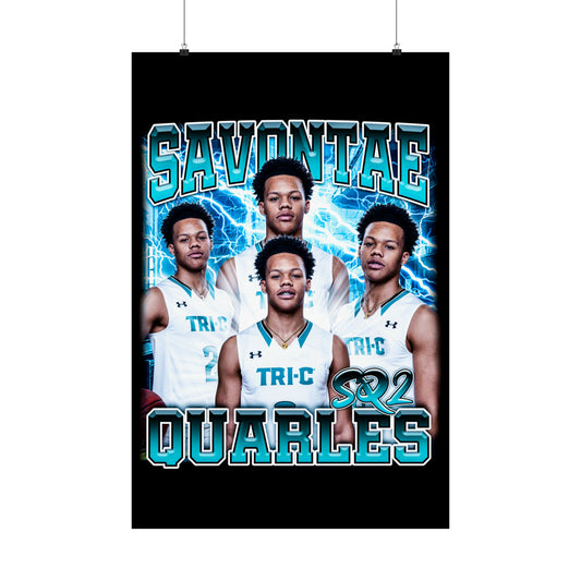 Savontae Quarles Poster