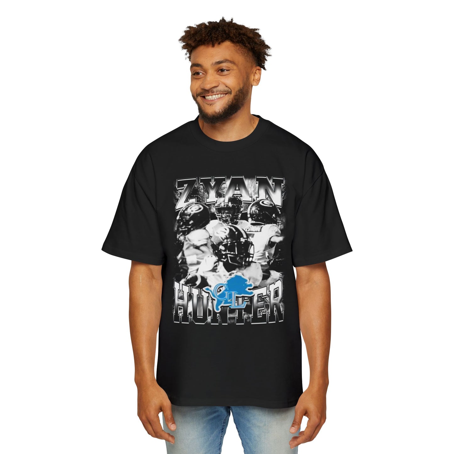 Zyan Hunter Oversized Retro Tee