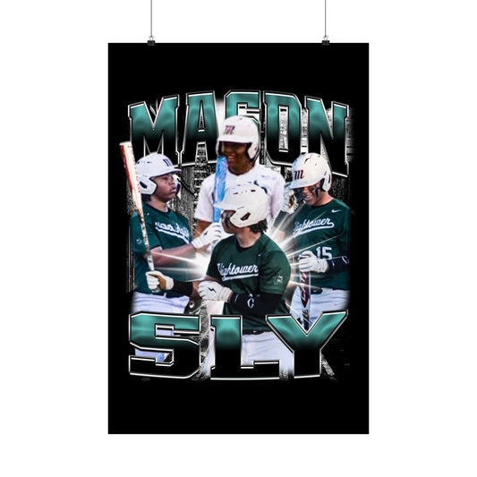 Mason Sly Poster 24" x 36"