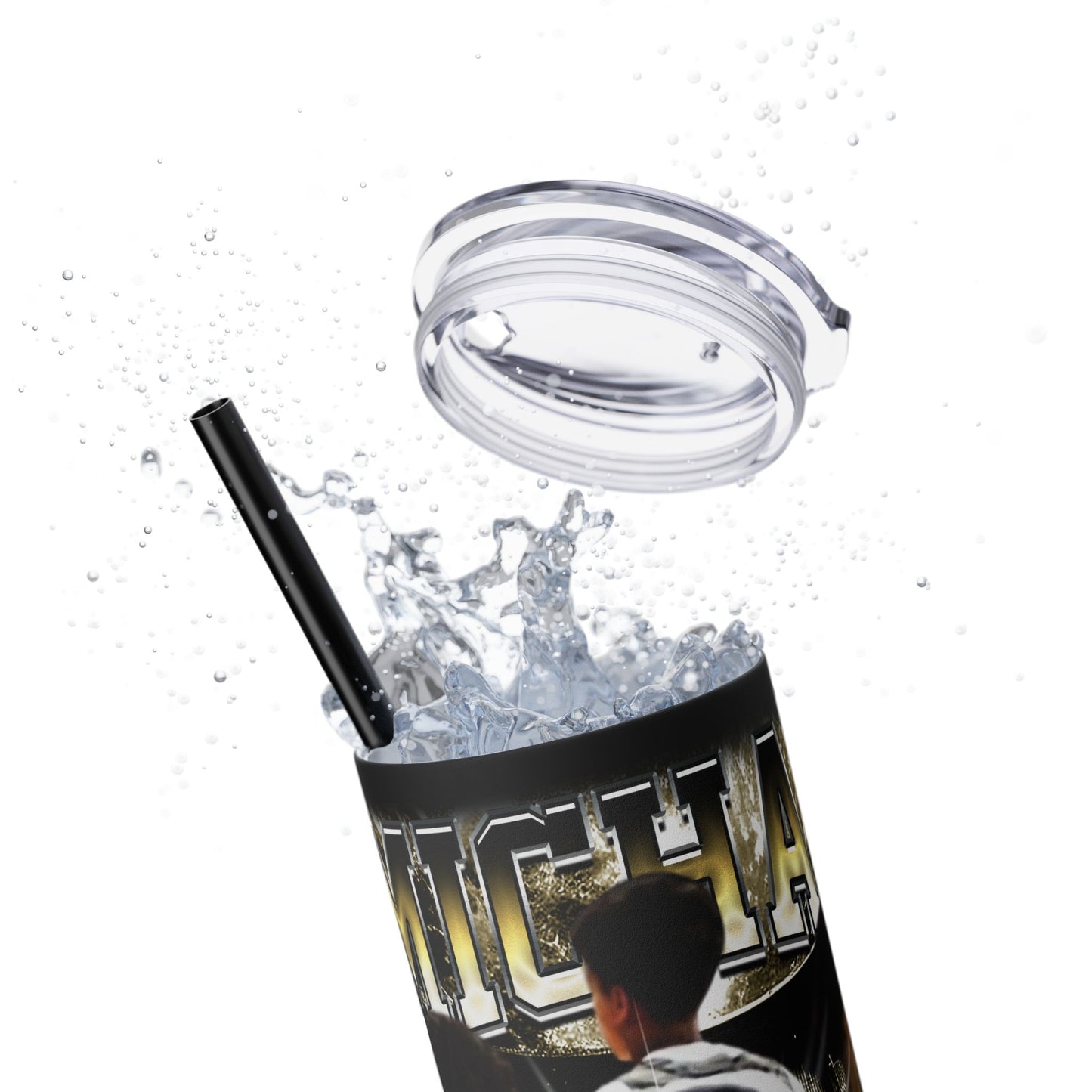 Michal Booker Stainless Steal Tumbler