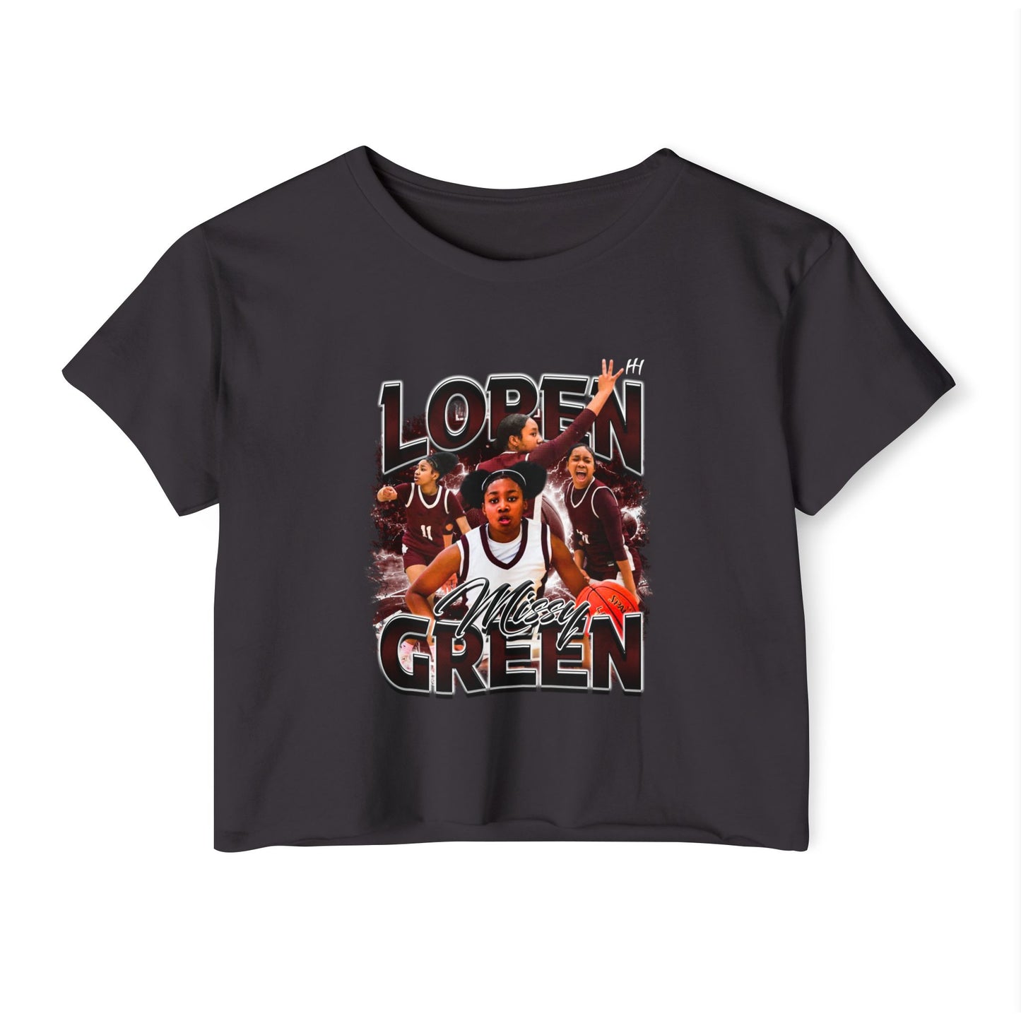Loren Green Crop Top