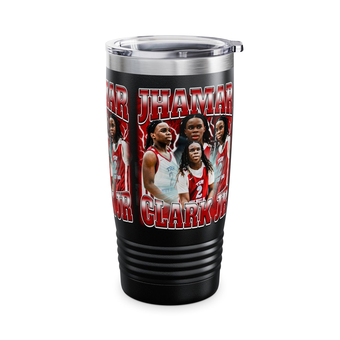 Jhamar Clark Jr Stainless Steal Tumbler