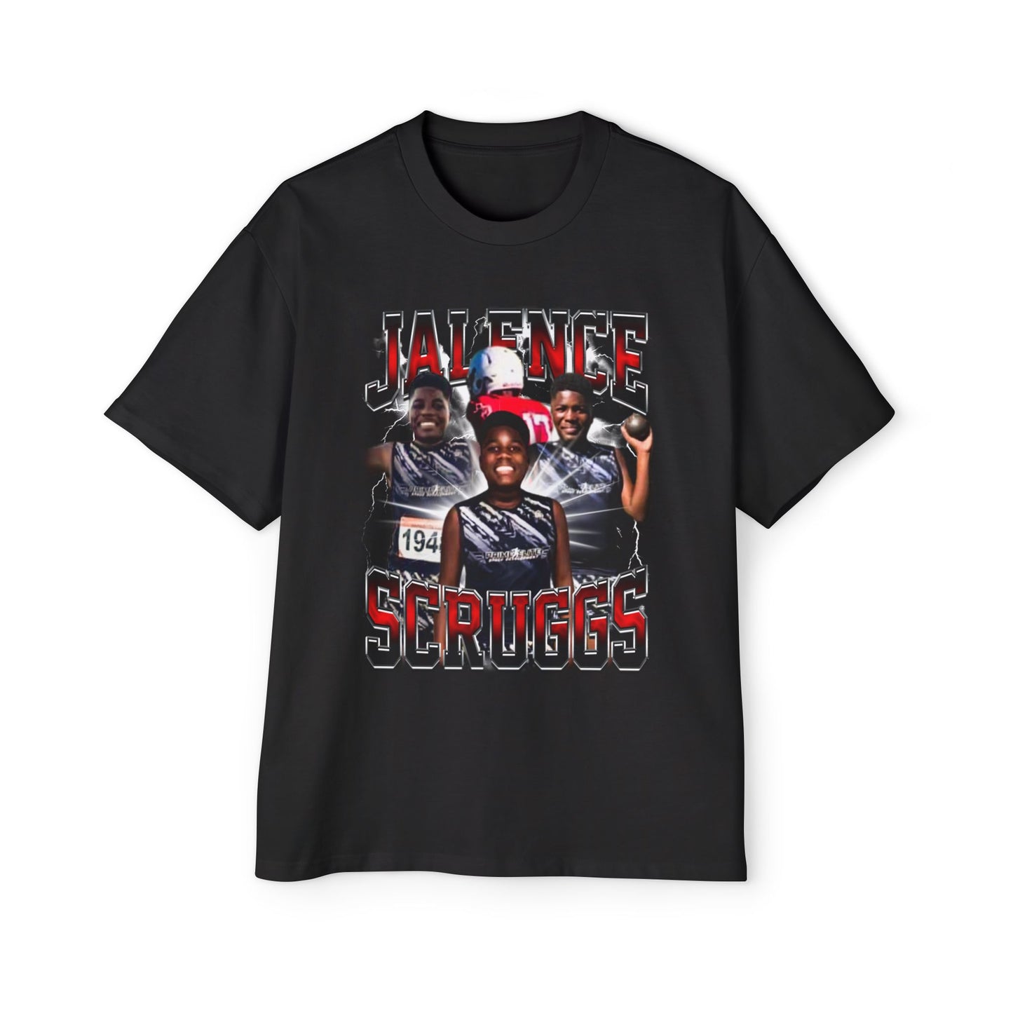 Jalence Scruggs Oversized Retro Tee