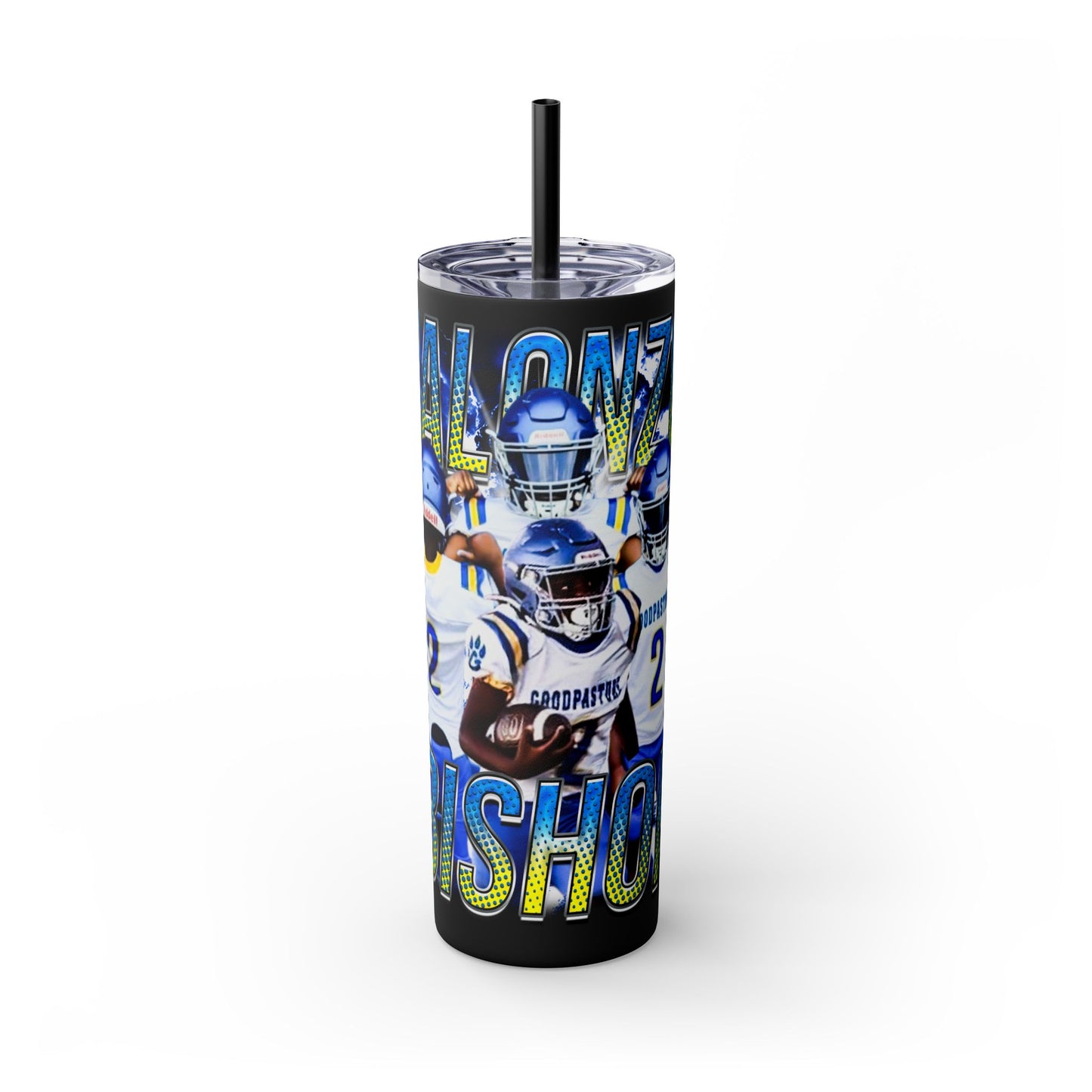 Jalonzo Bishop Stainless Steal Tumbler