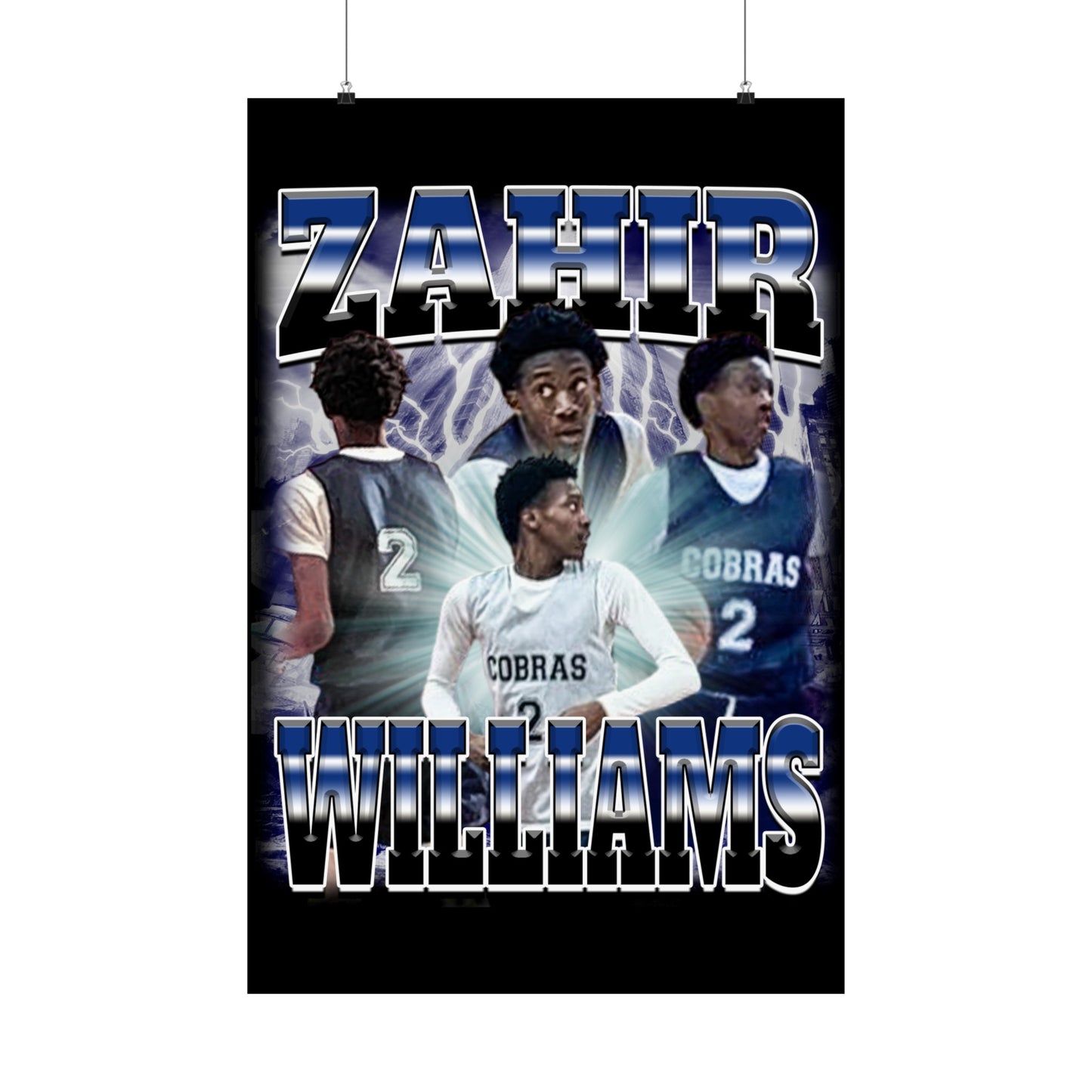 Zahir Williams Poster 24" x 36"