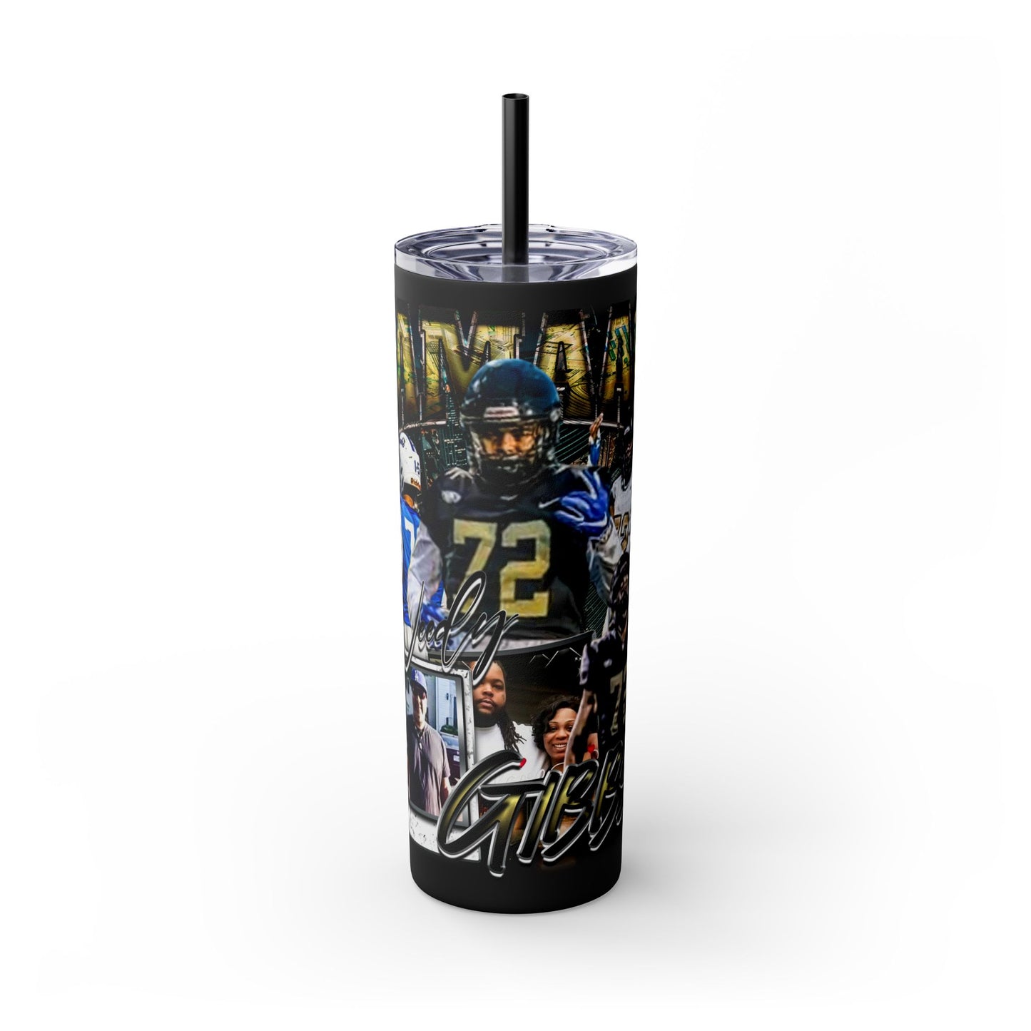 Jamaal Weedy Gibbs Stainless Steal Tumbler
