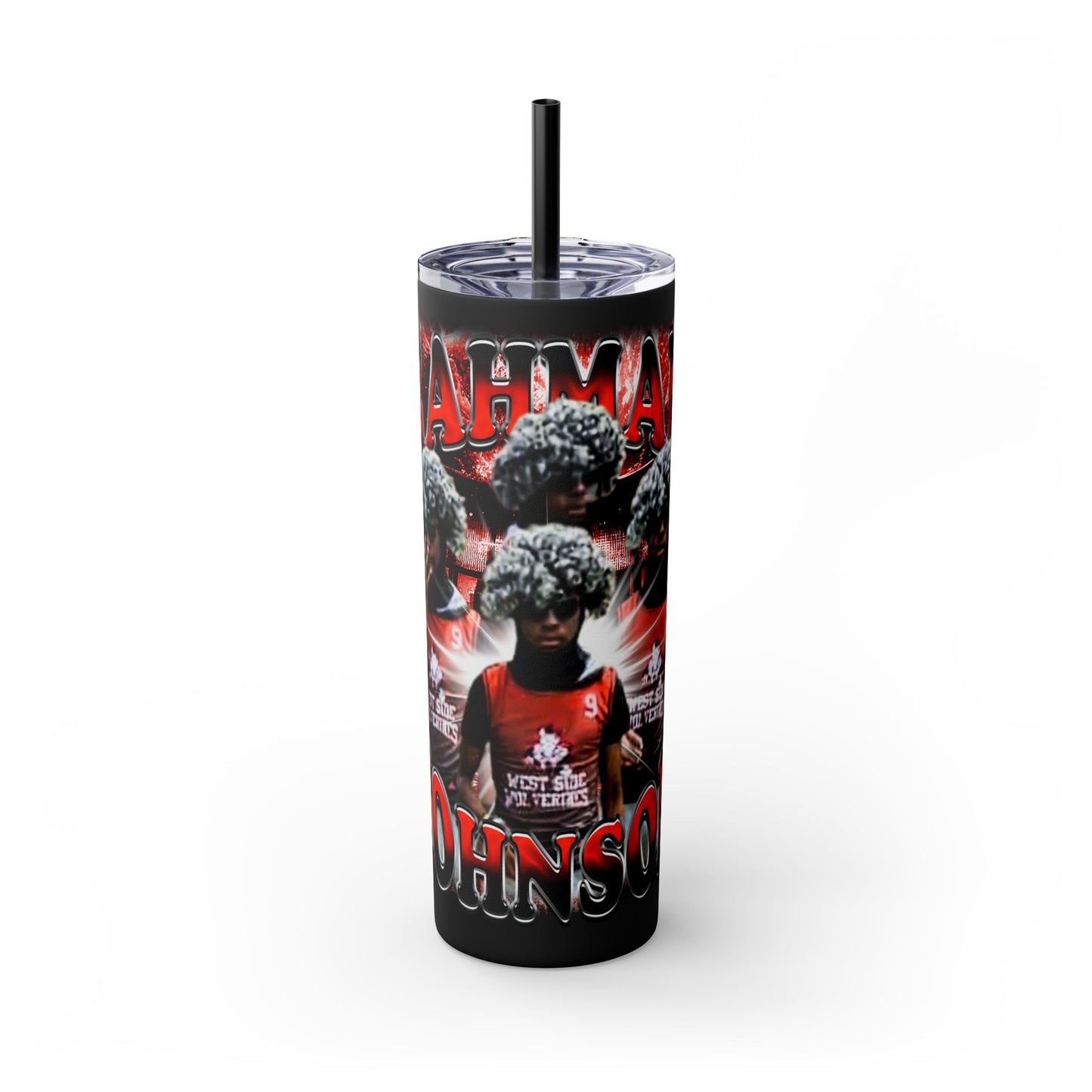 Rahman Johnson Stainless Steal Tumbler