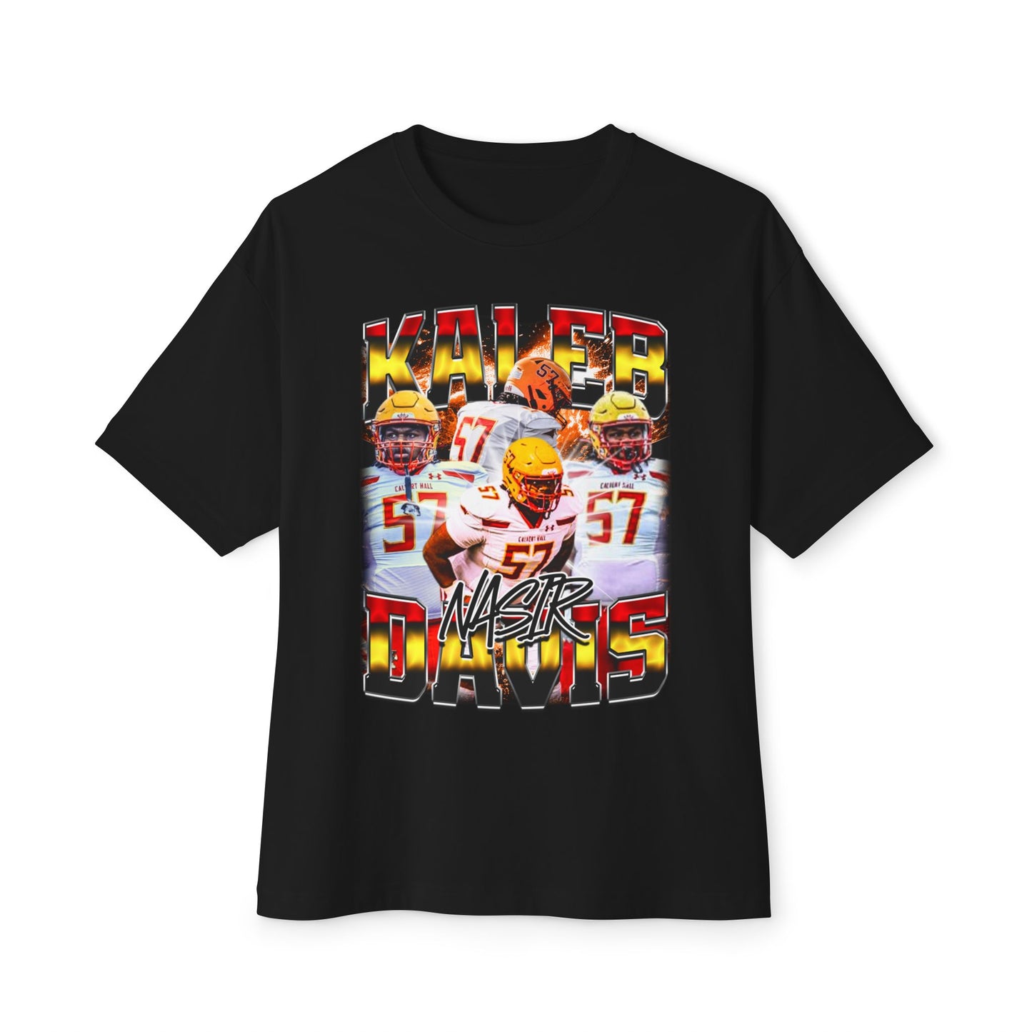 Kaleb Nasir Davis Oversized Vintage Tee