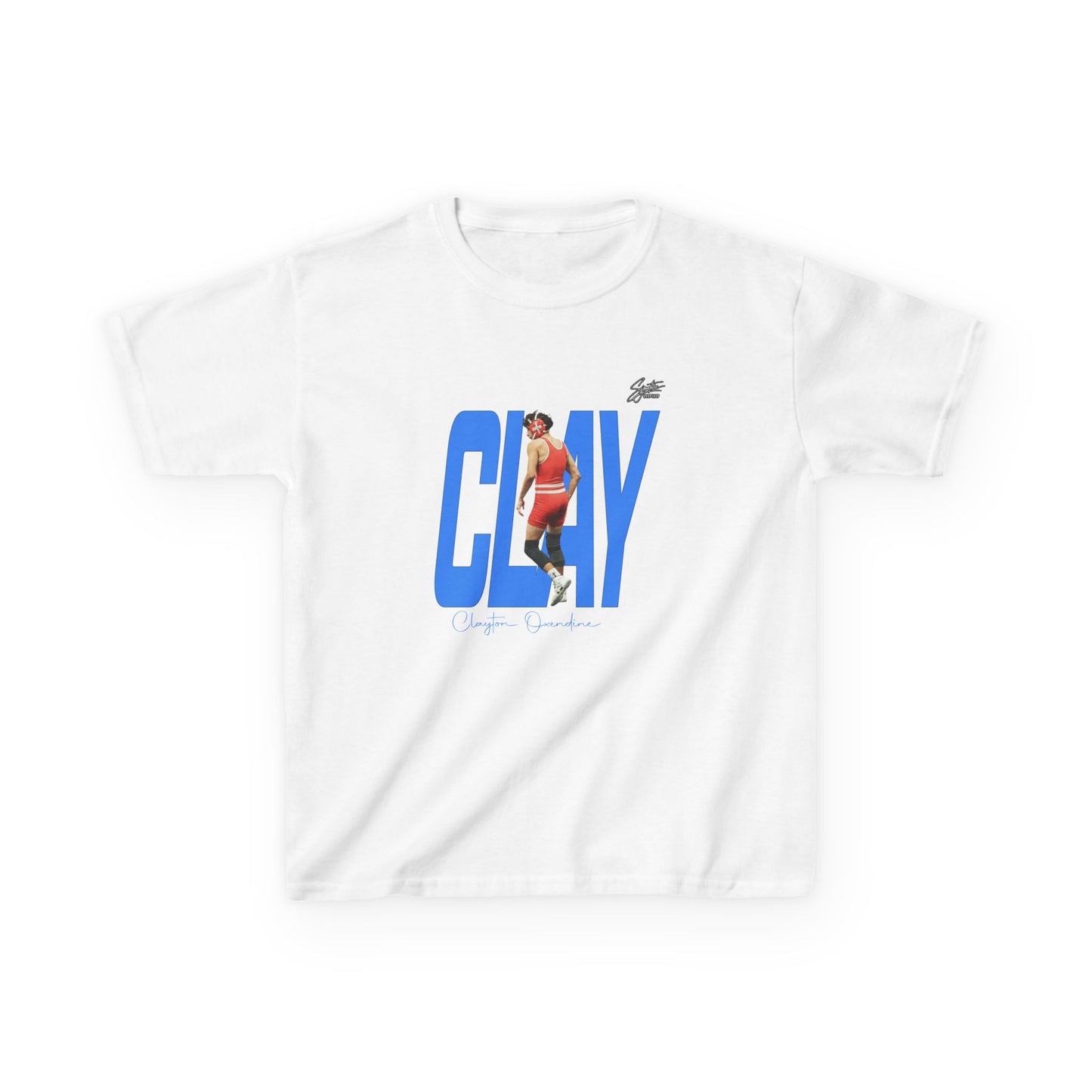 Clayton Oxendine Youth Heavy Cotton Tee