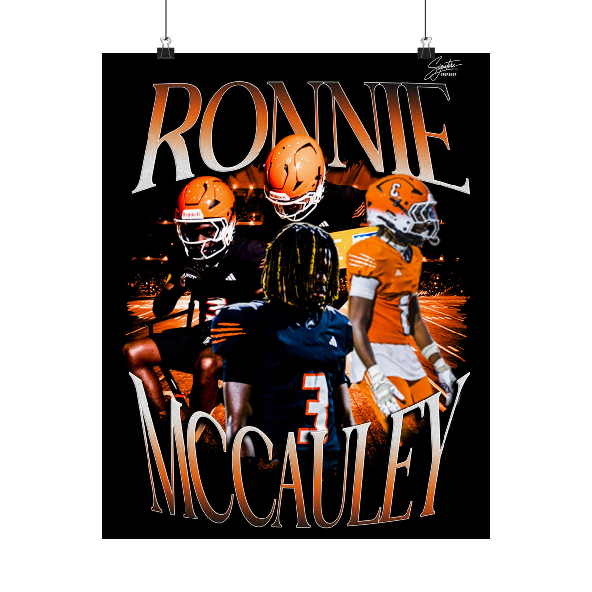 Ronnie McCauley Poster