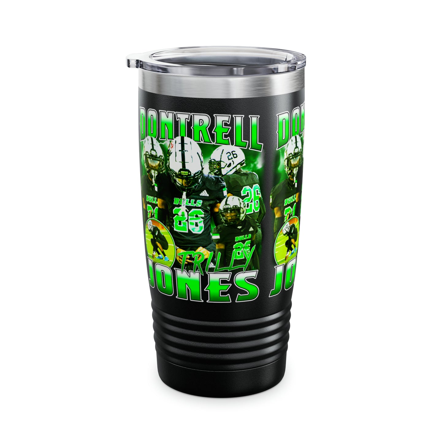 Dontrell Jones Stainless Steal Tumbler