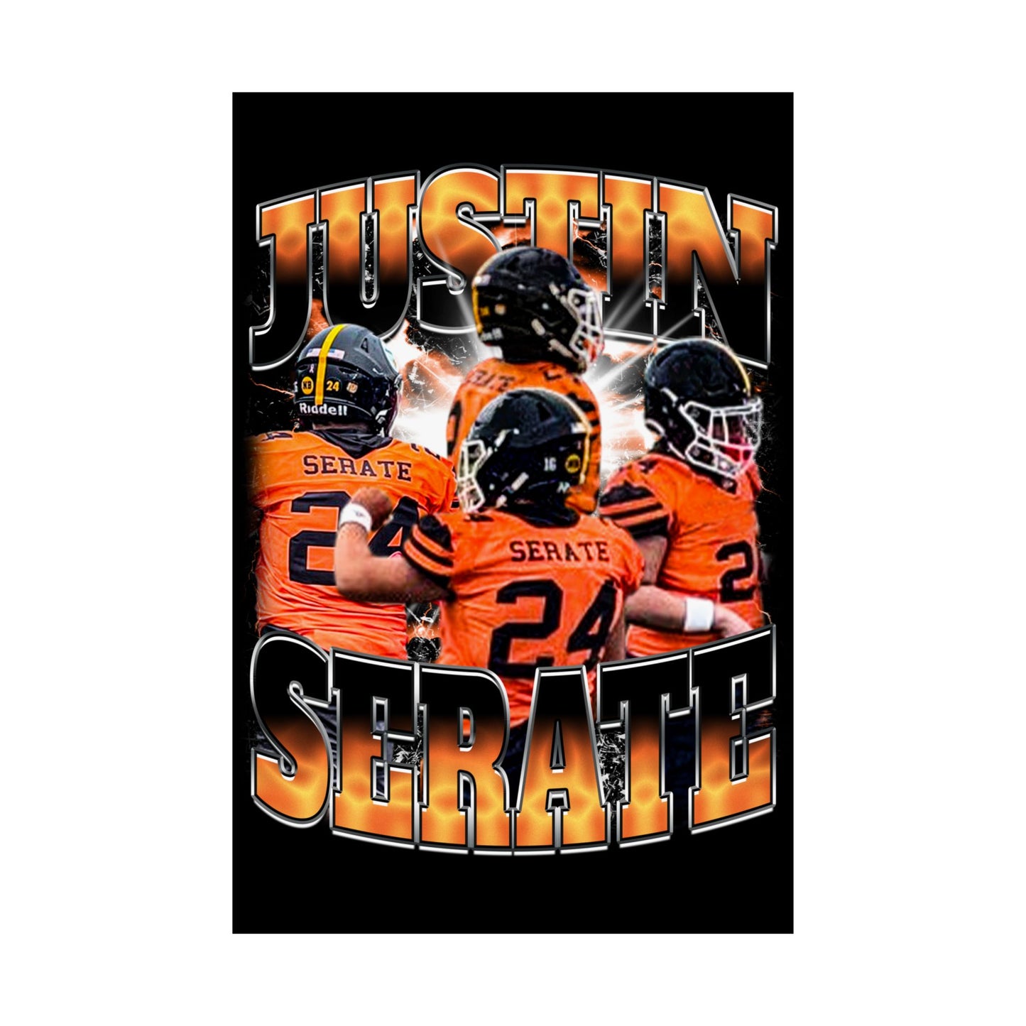 Justin Serate Poster 24" x 36"