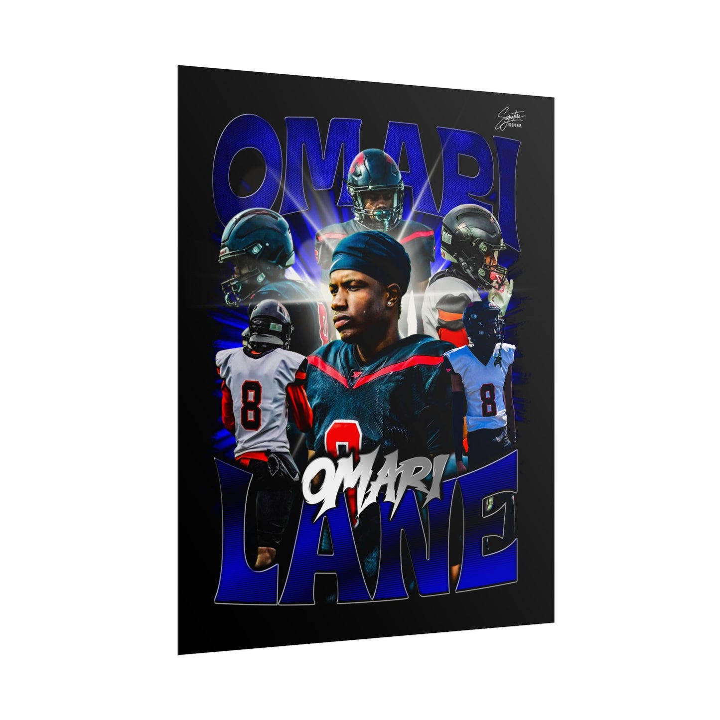 Omari Lane Poster