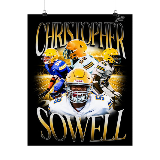 Christopher sowell Poster