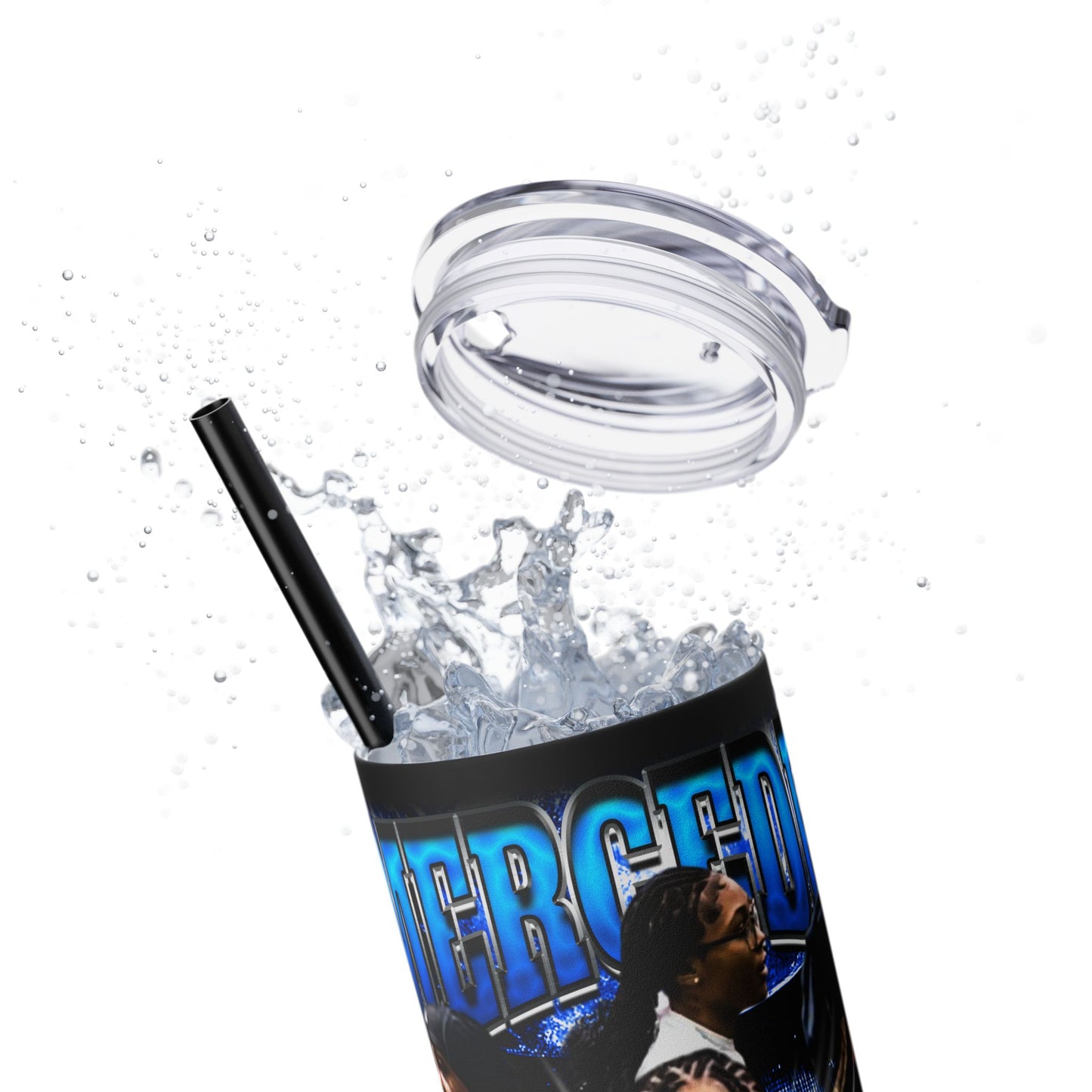 Mercedes Barber Stainless Steal Tumbler