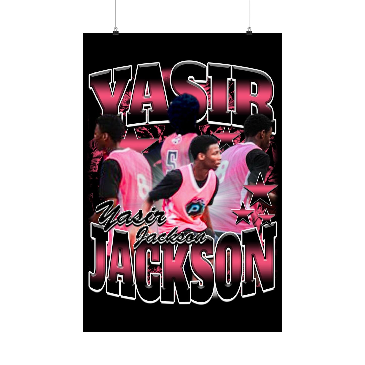 Yasir Jackson Poster 24" x 36"