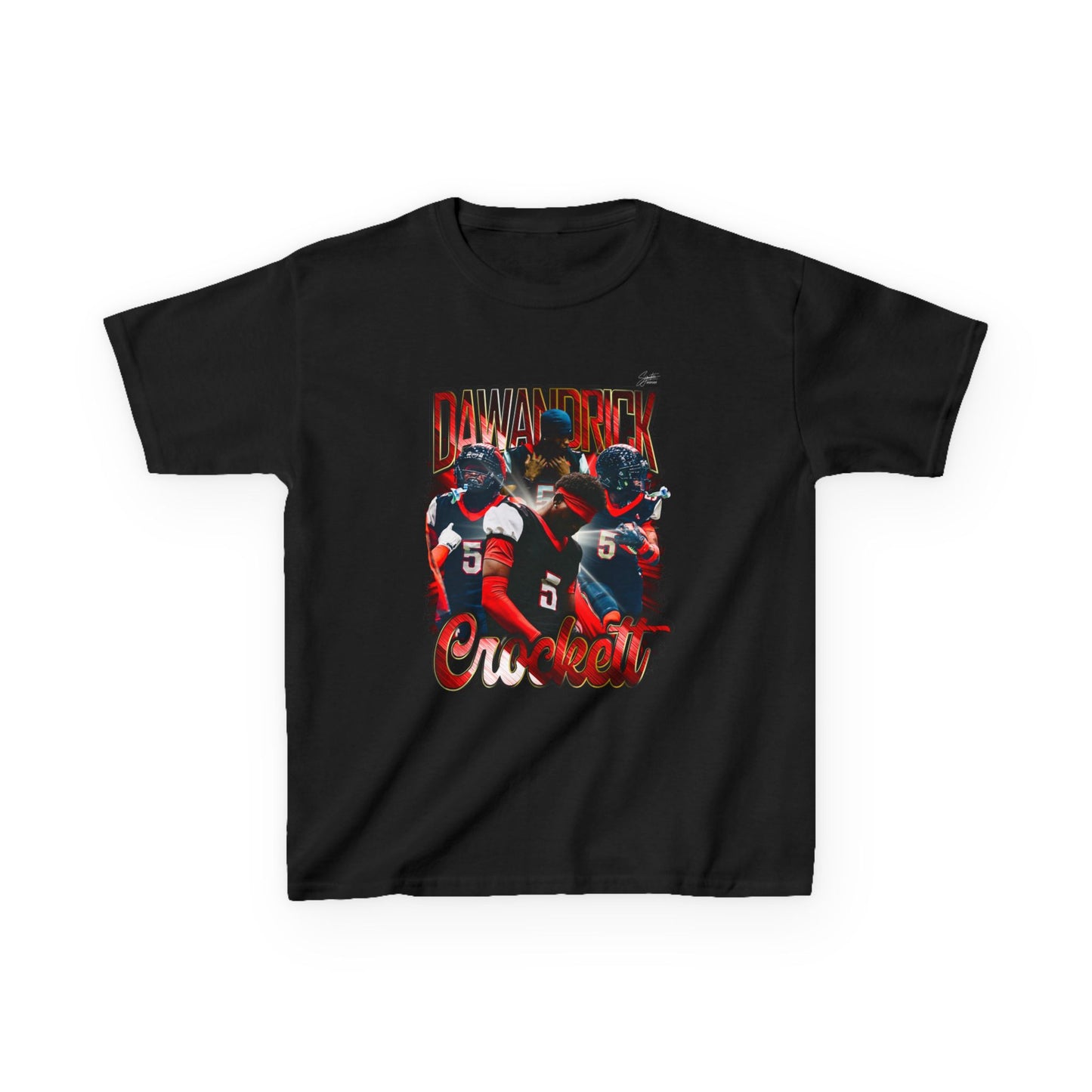 Dawandrick Crockett Youth Heavy Cotton Tee