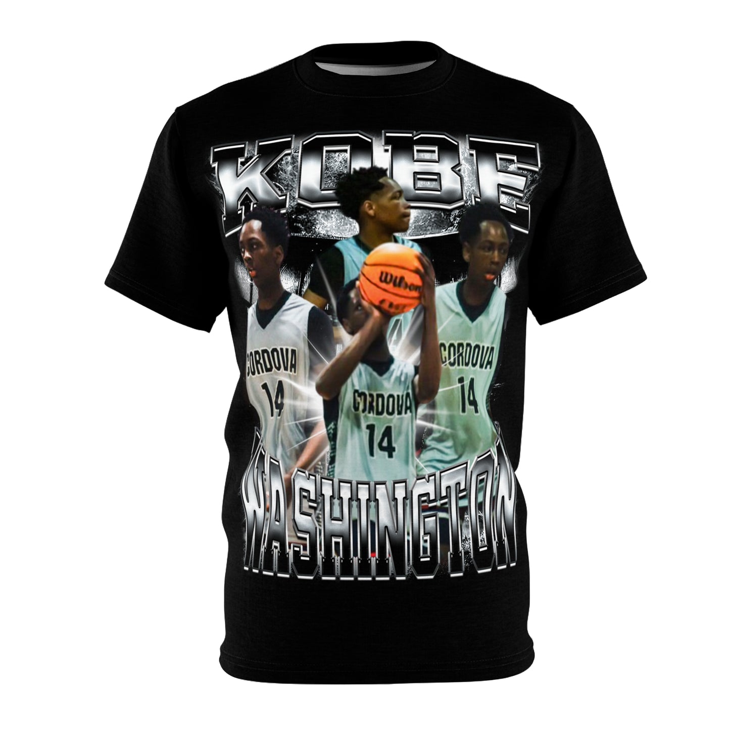 Kobe Washington Vintage Full Print Tee