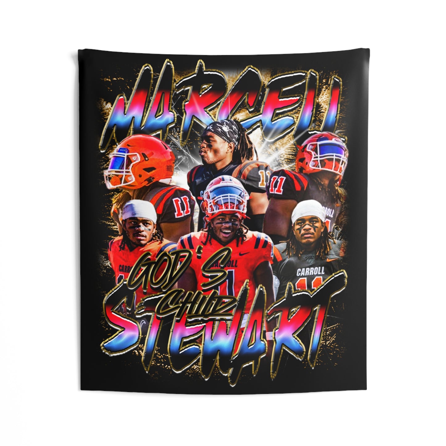 Marcell Stewart Tapestry 50” x 60”