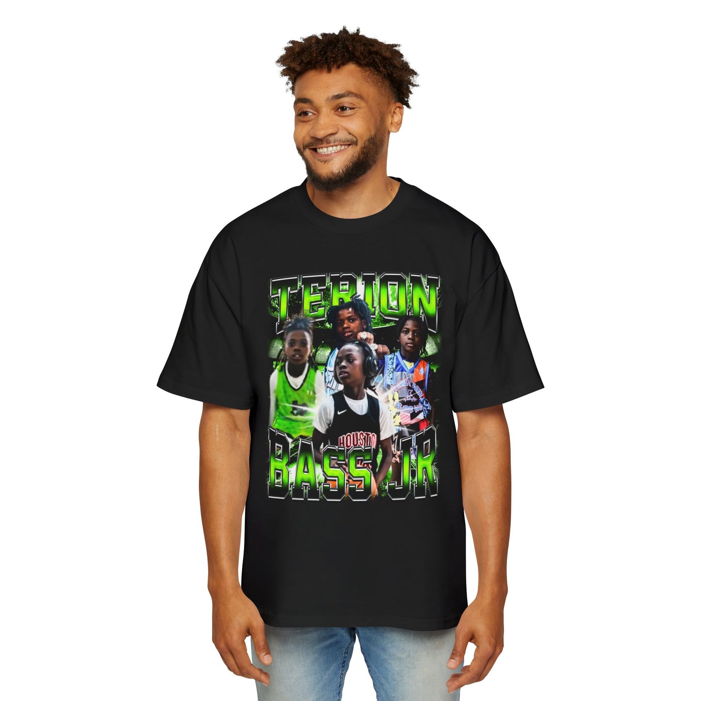 Terion Bass Jr Oversized Retro Tee