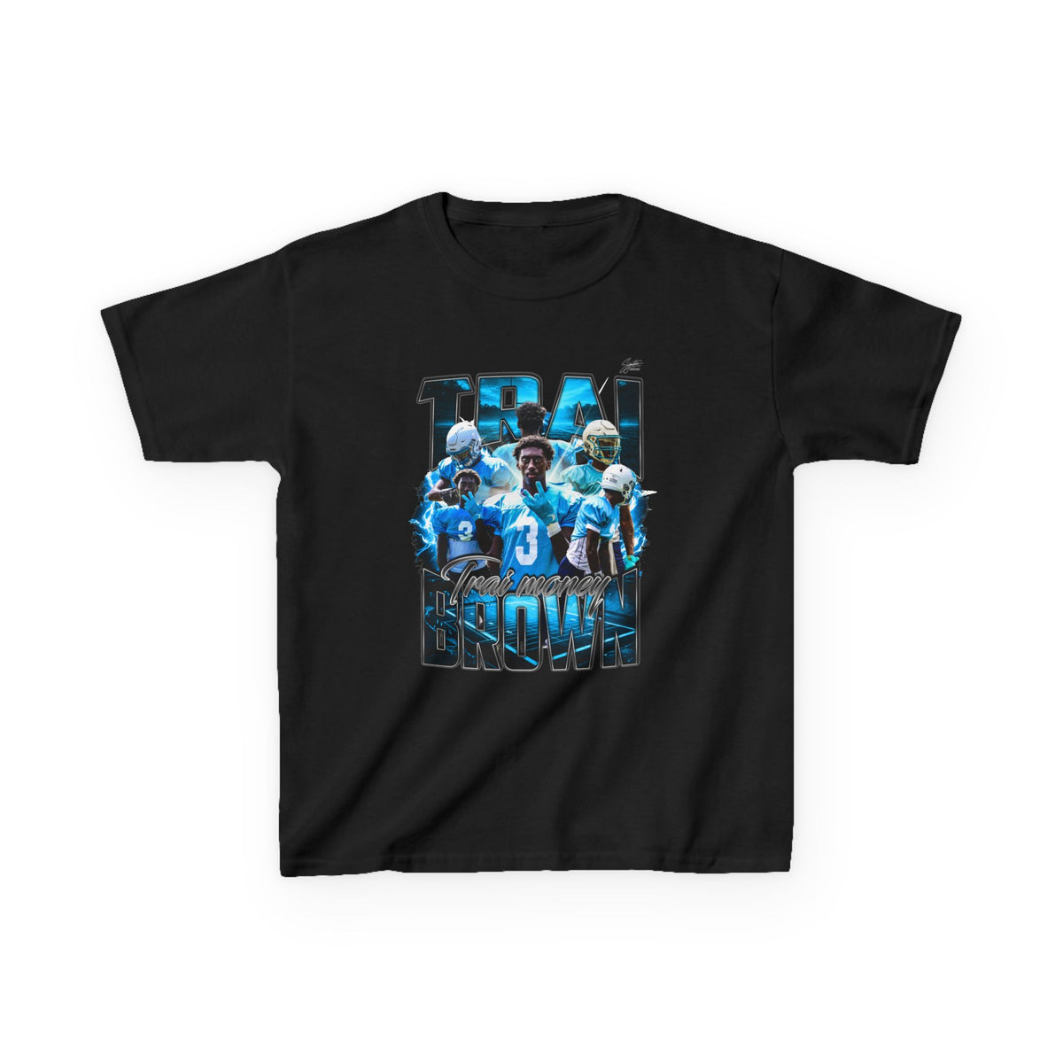 Trai Brown Youth Heavy Cotton Tee
